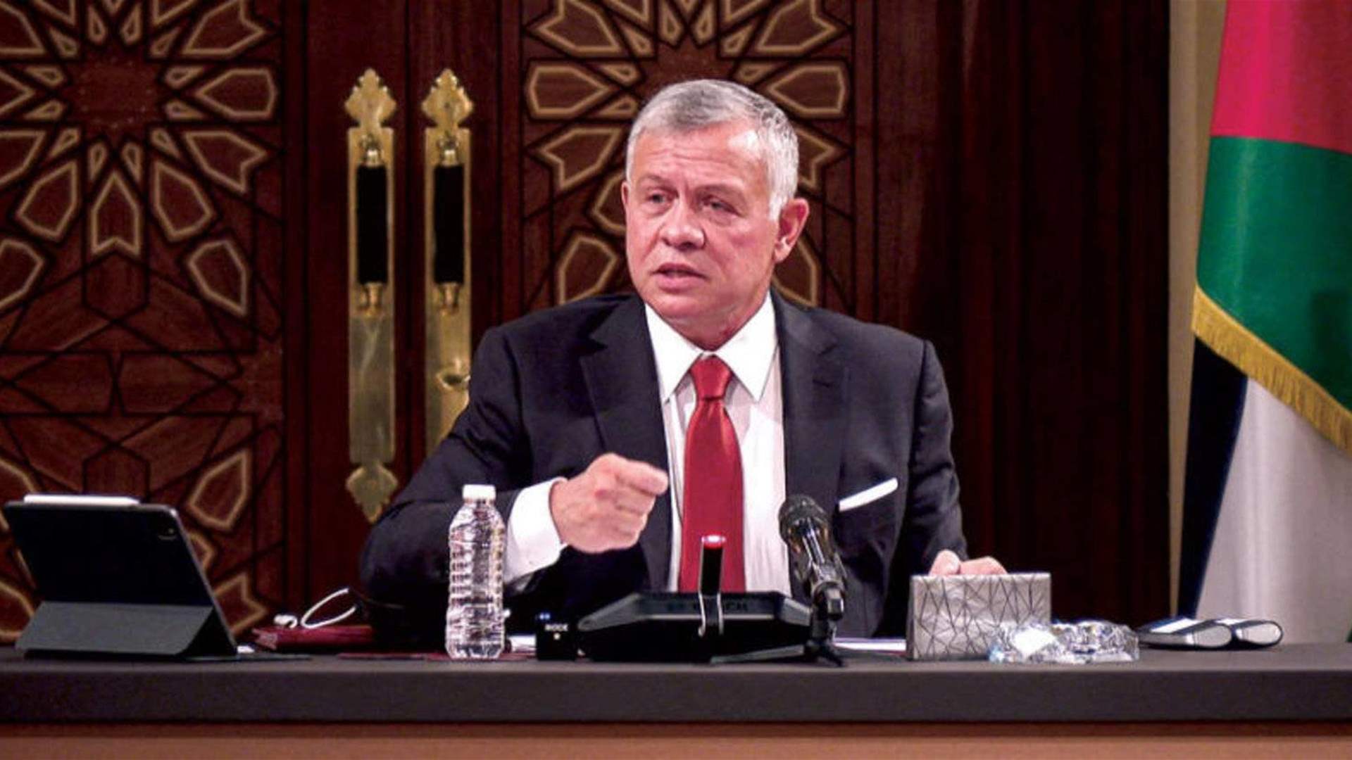 العاهل الأردنيّ لبايدن: للعمل على هدنة إنسانية فورية في غزة