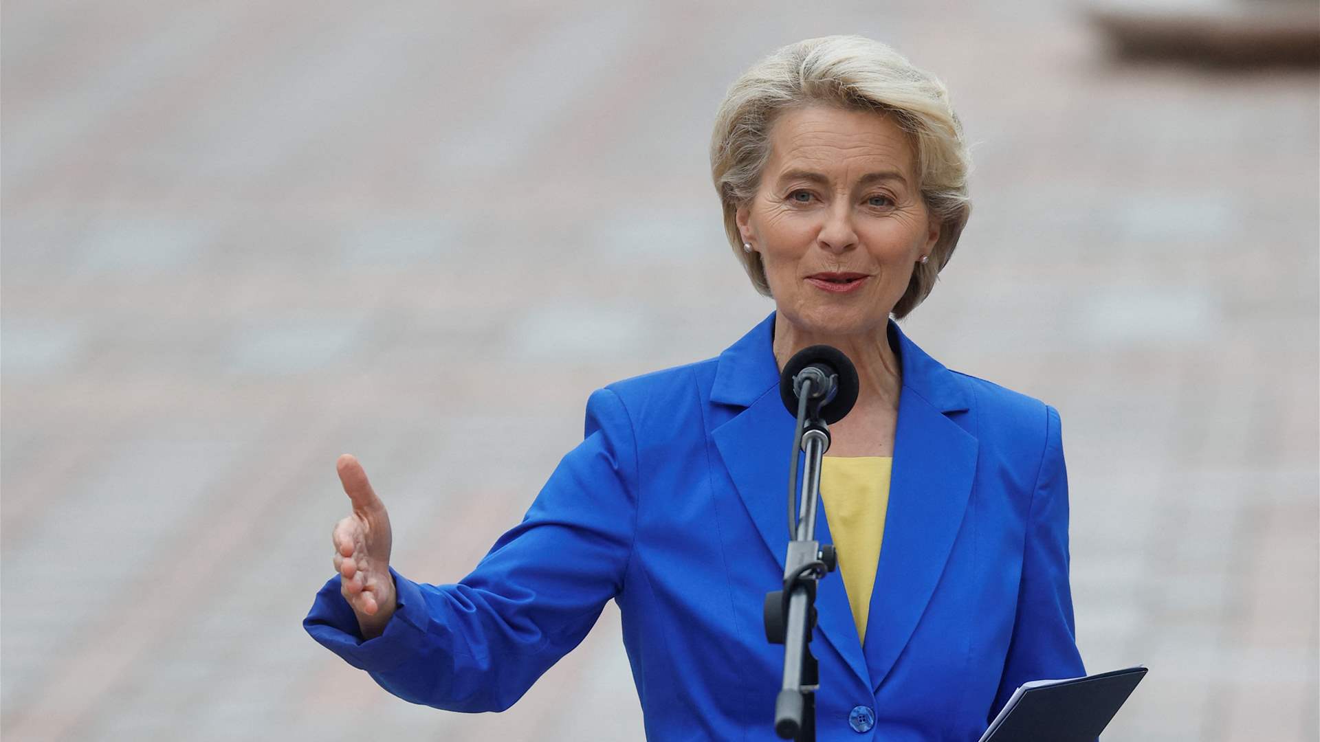 EU’s Von der Leyen confirms her arrival in Kyiv to discuss EU expansion