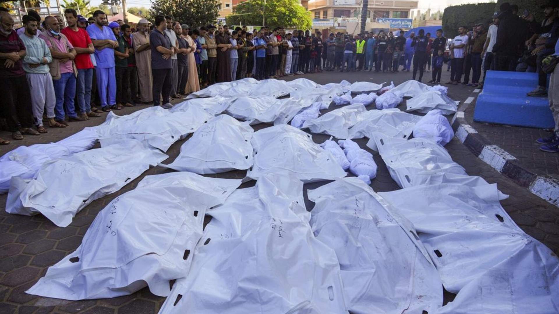 Gaza&#39;s death toll from Israeli bombing rises to 10,328: Health Ministry
