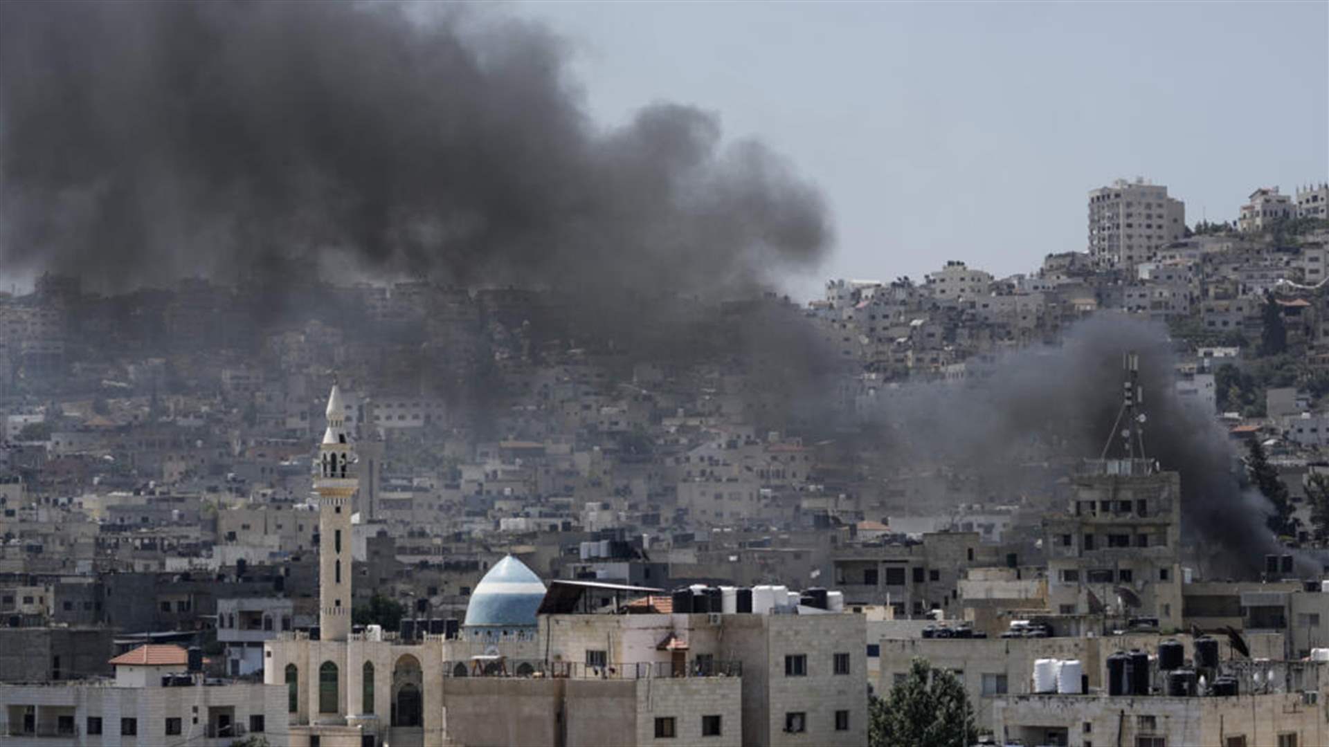 خمسة قتلى في عملية عسكرية إسرائيلية في جنين في الضفة الغربية
