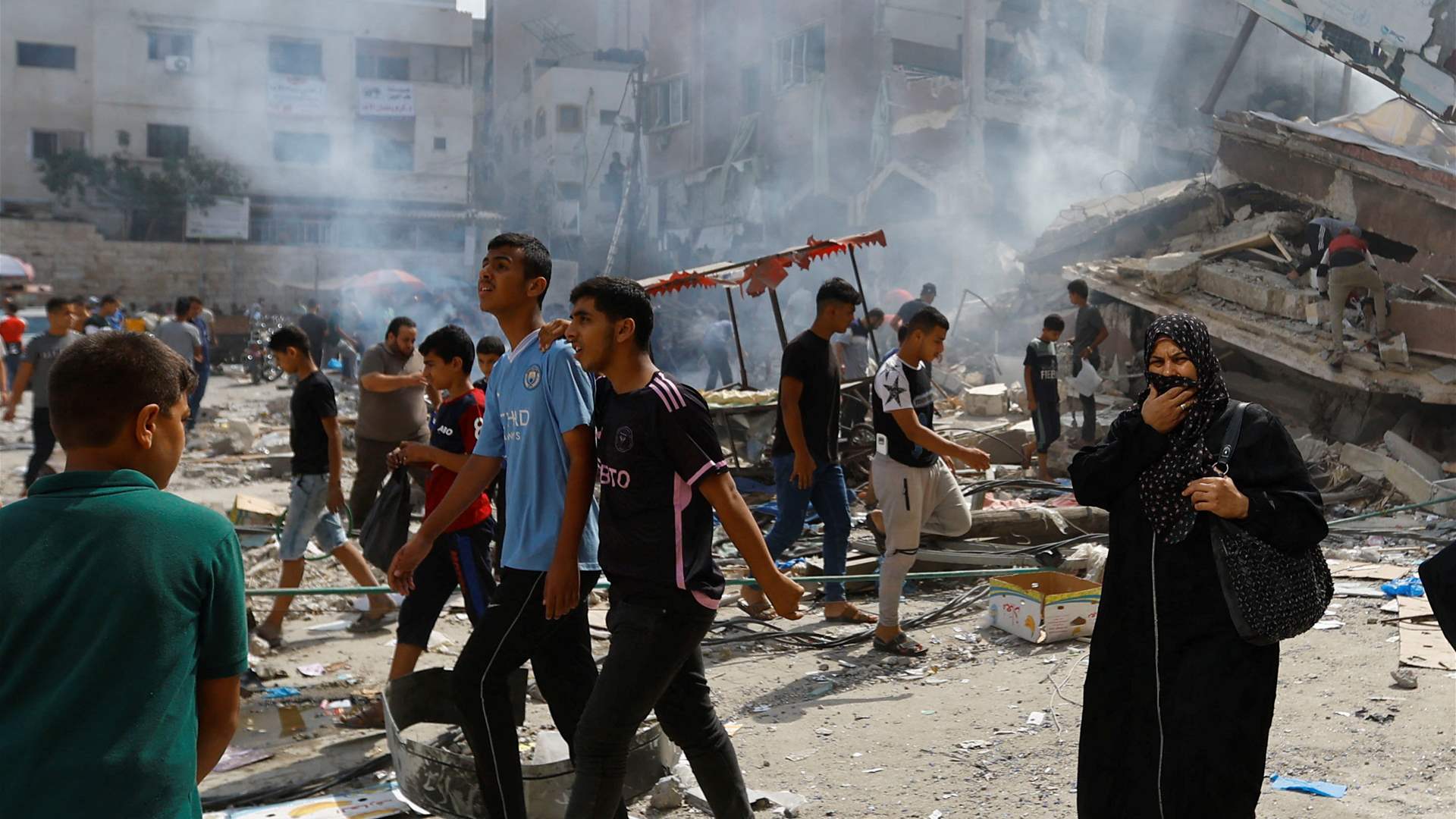 Israeli military official: There is no 'humanitarian crisis' in the Gaza Strip