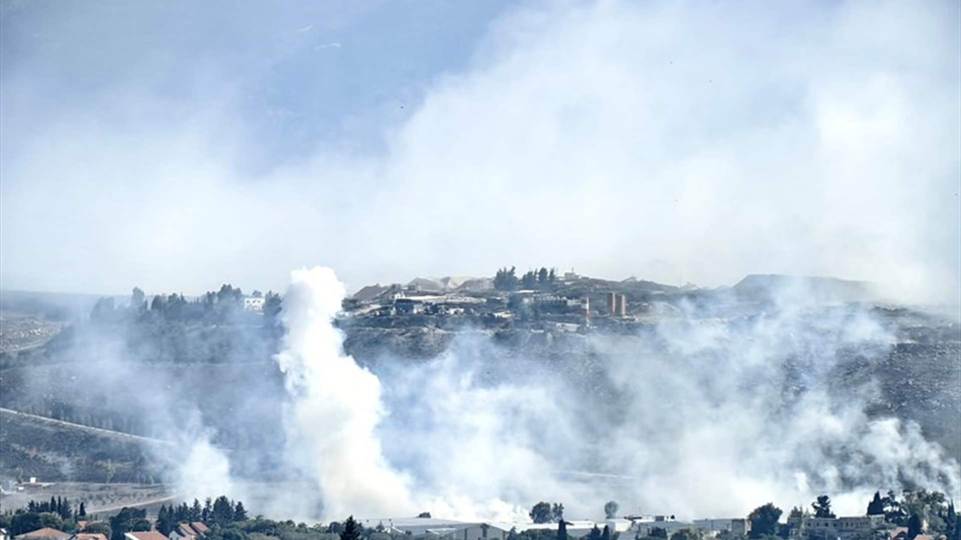 NNA: Metula settlement targeted with missiles, Israel responds with shelling on Marjayoun Plain, outskirts 