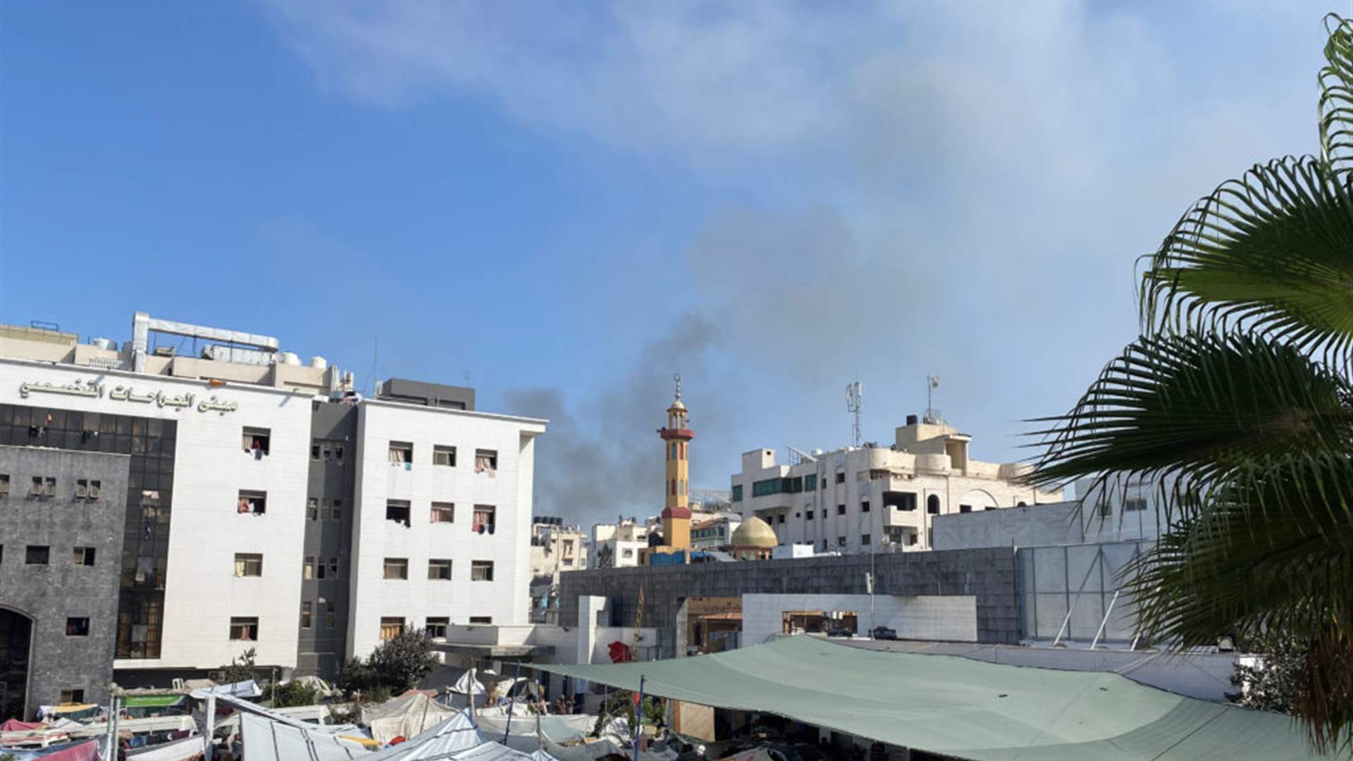 Hamas Government: Israel strikes largest hospital in Gaza, 13 killed 