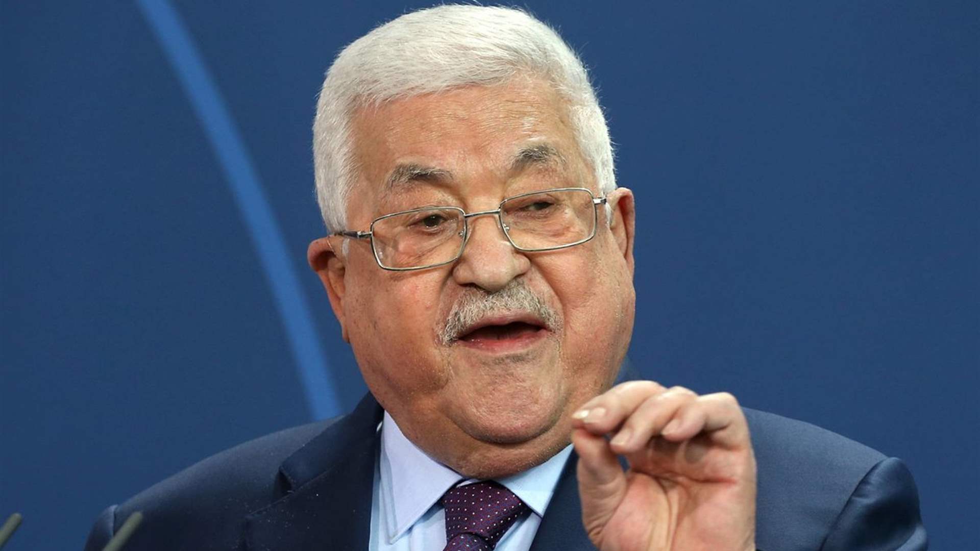 عباس يحذر من تهجير الفلسطينيين من قطاع غزة والضفة الغربية والقدس