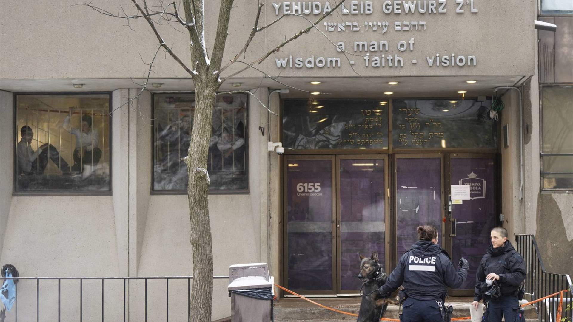 Shooting targets Jewish school in Canada again