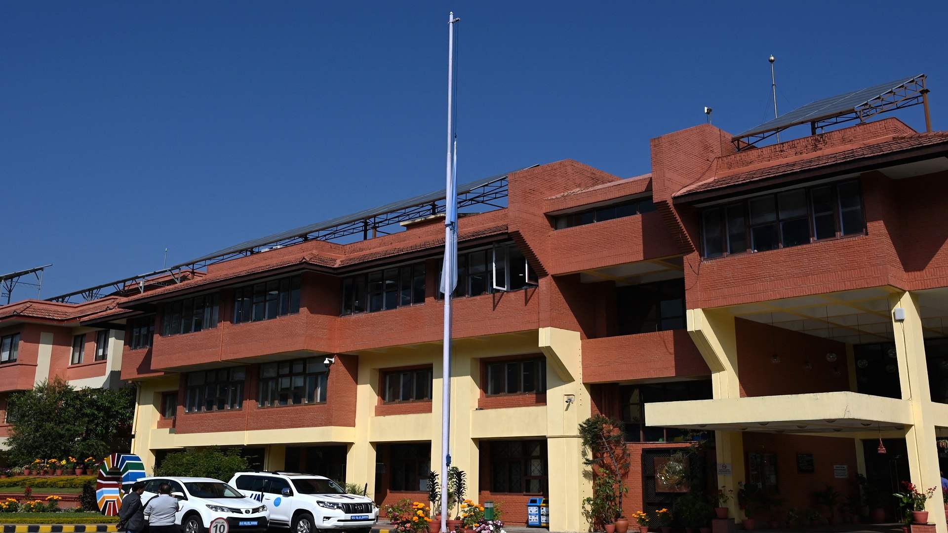 UN flags lowering for staff killed in Gaza