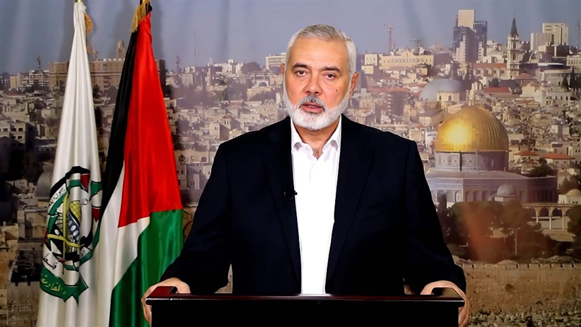 Hamas Leader discusses urgent Gaza situation with Lebanese Prime Minister