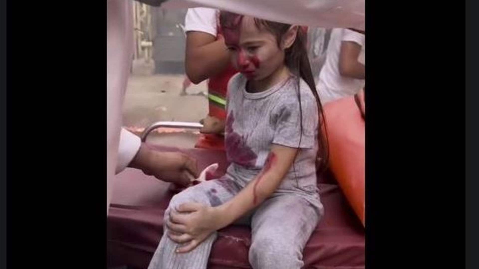  تصوير فيلم لبناني... الفلسطينيون لم يتظاهروا في هذا الفيديو بإصابة طفلة