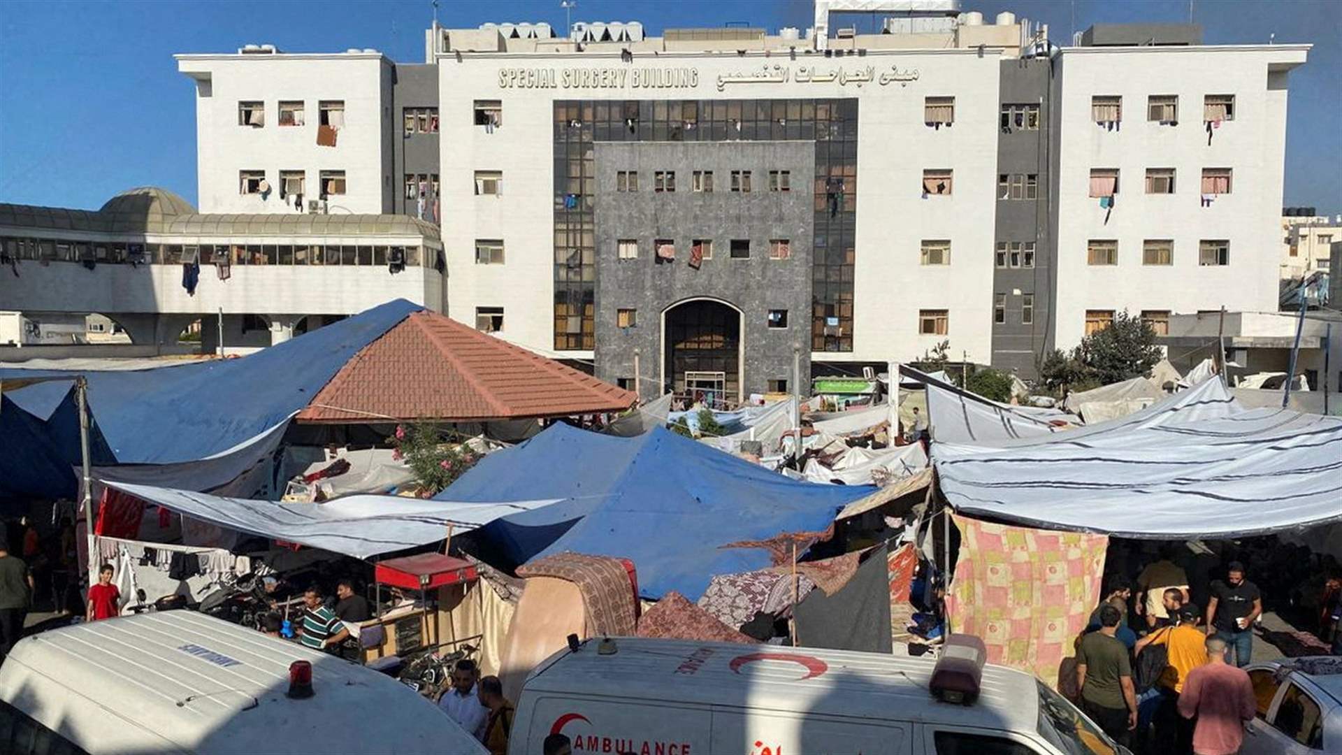 Israeli army detains displaced citizens at Al-Shifa Medical Complex