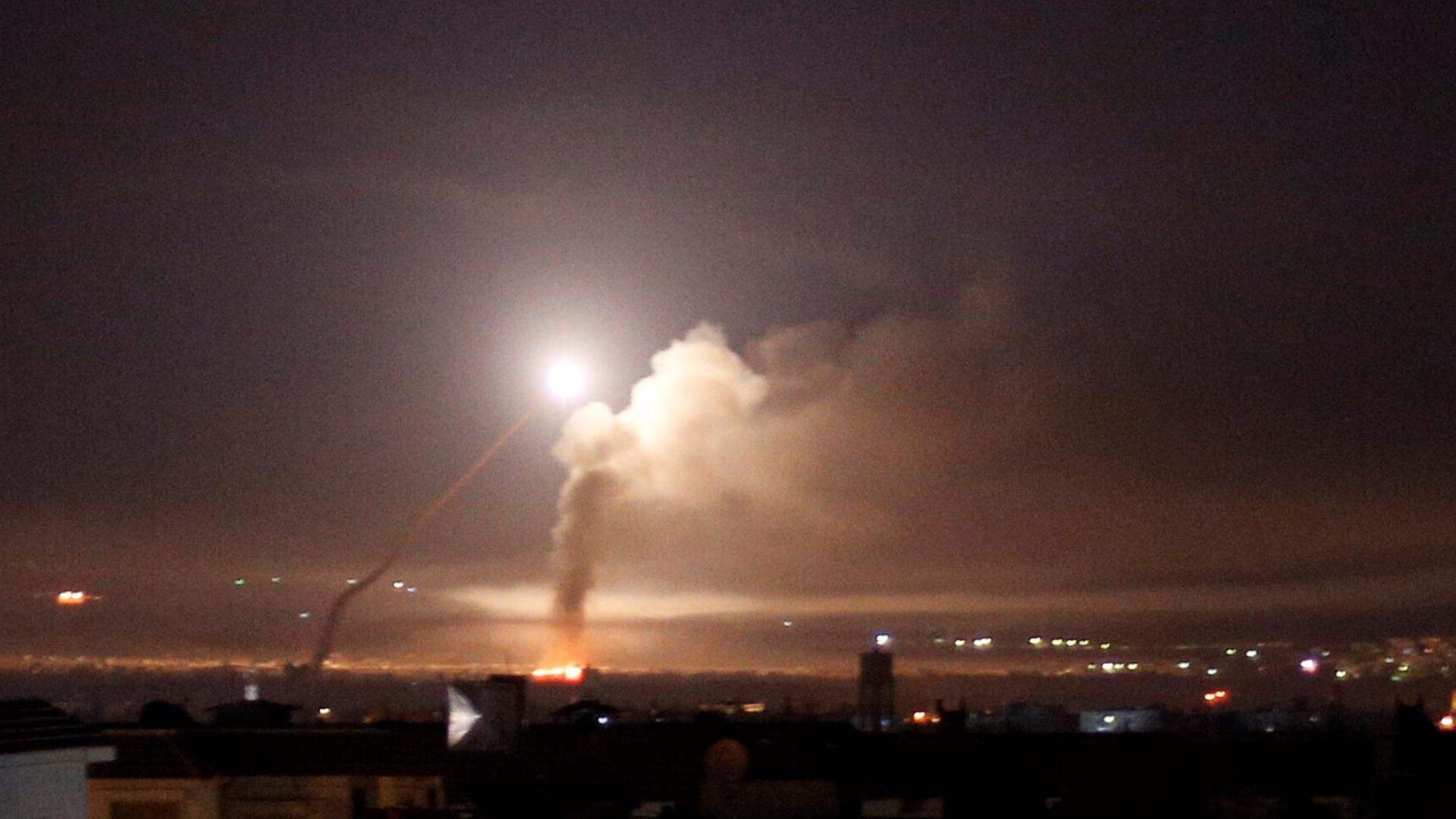 Two pro-Iranian fighters were killed in Israeli bombing near Damascus