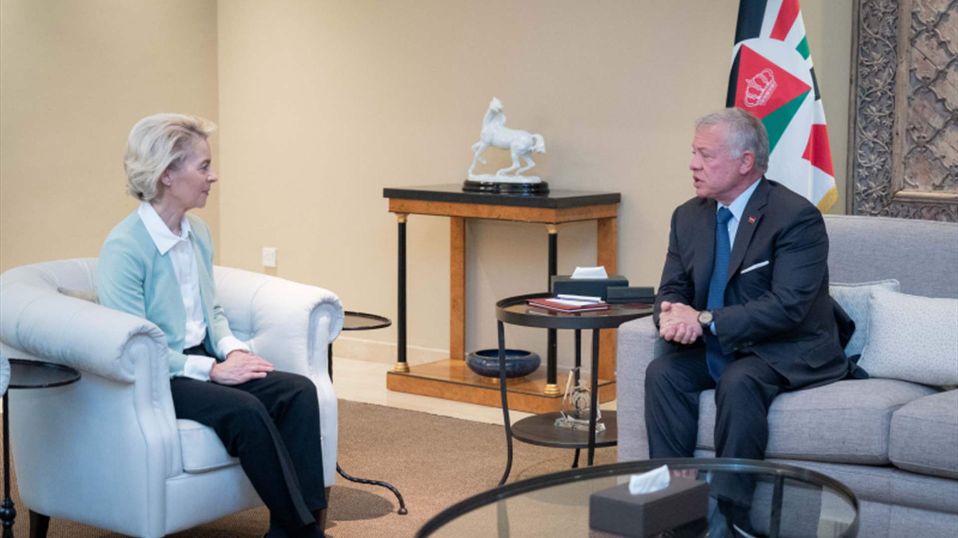 King Abdullah II warns of regional explosion amid Israel&#39;s continued Gaza war