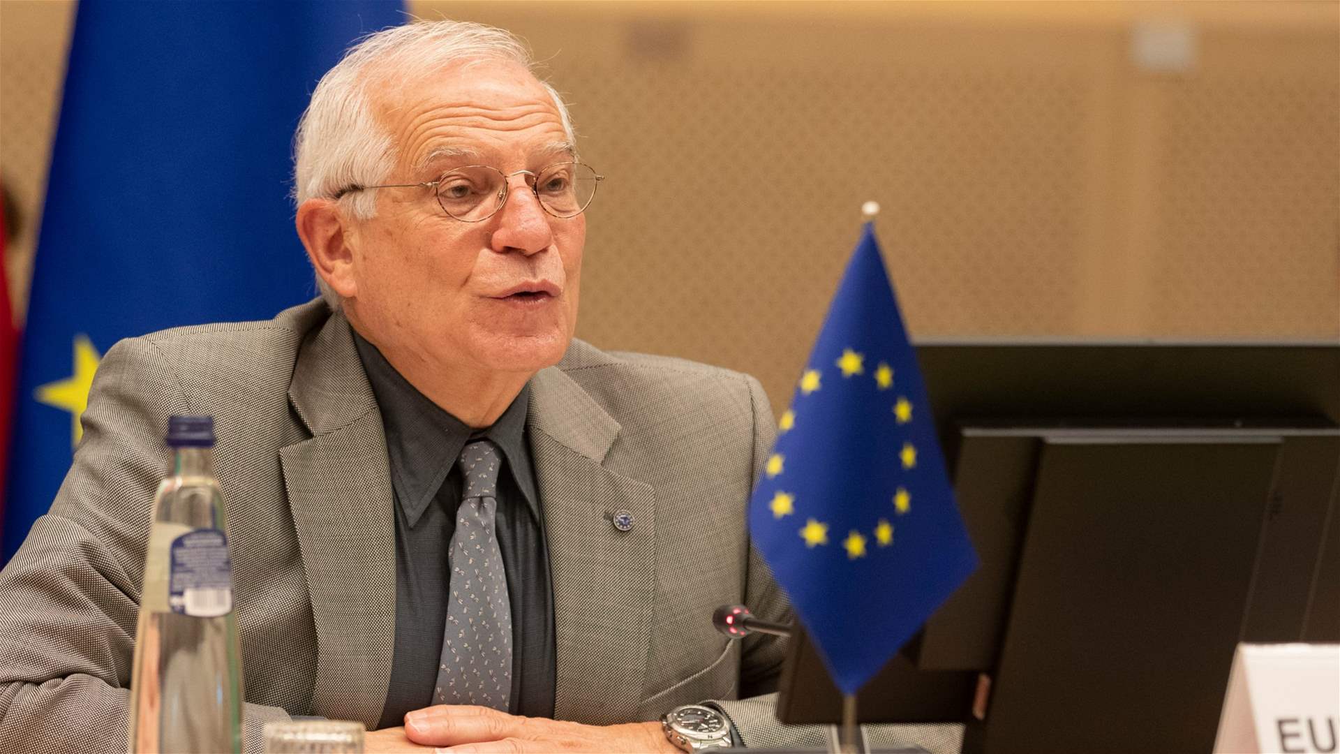 EU&#39;s Borell urges action on hostage release agreement and humanitarian ceasefire in Gaza