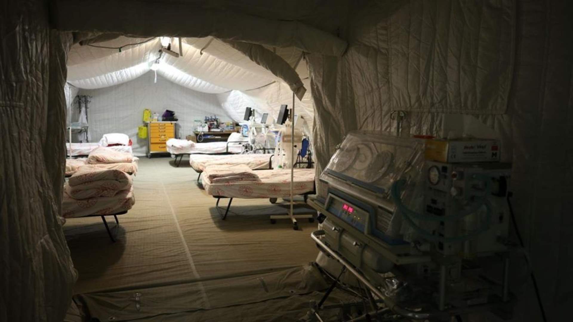 Palestinian officials say first field hospital enters Gaza since war began