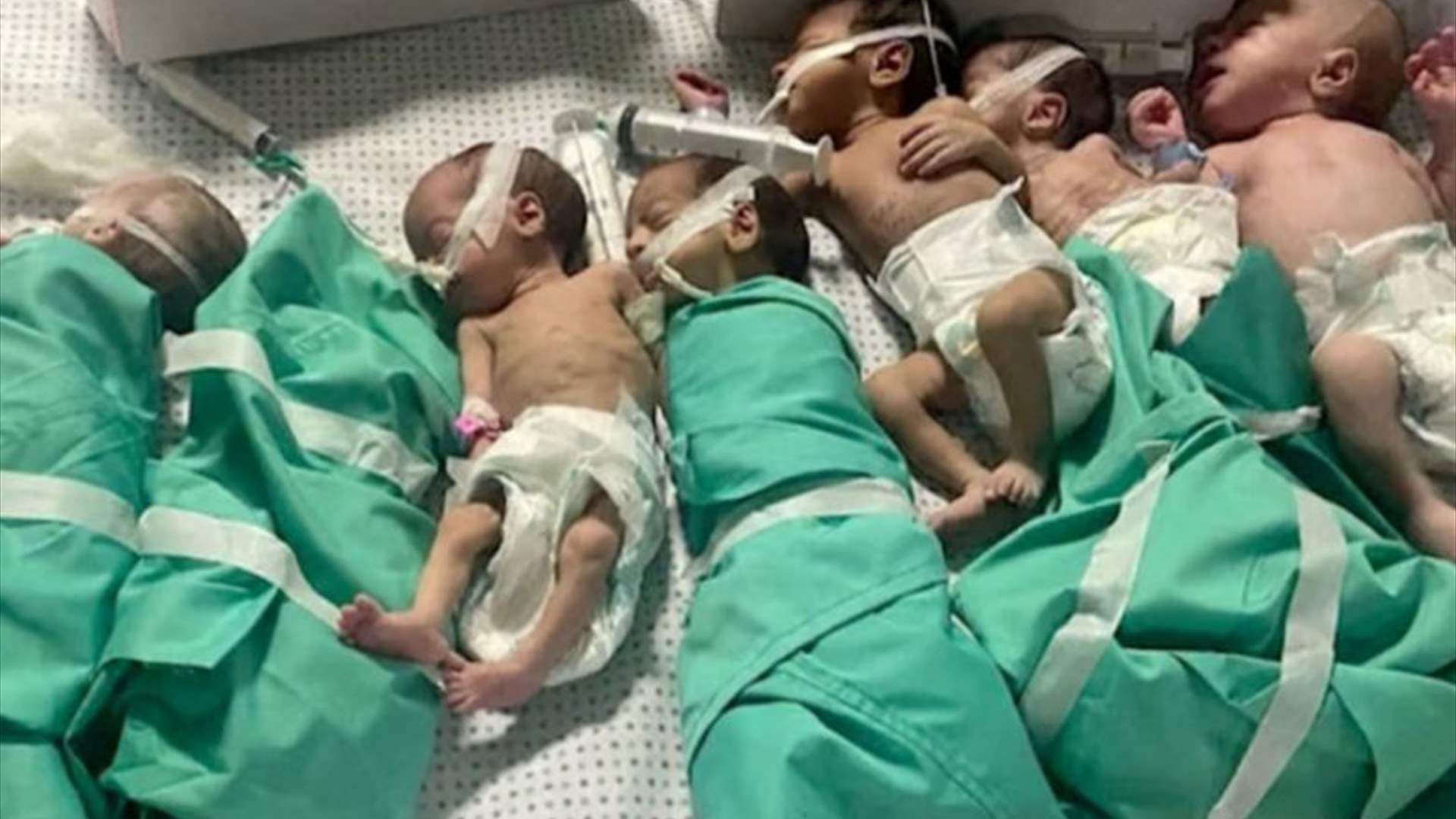 وفاة اثنين من الأطفال الخدج قبل اجلائهما من غزة