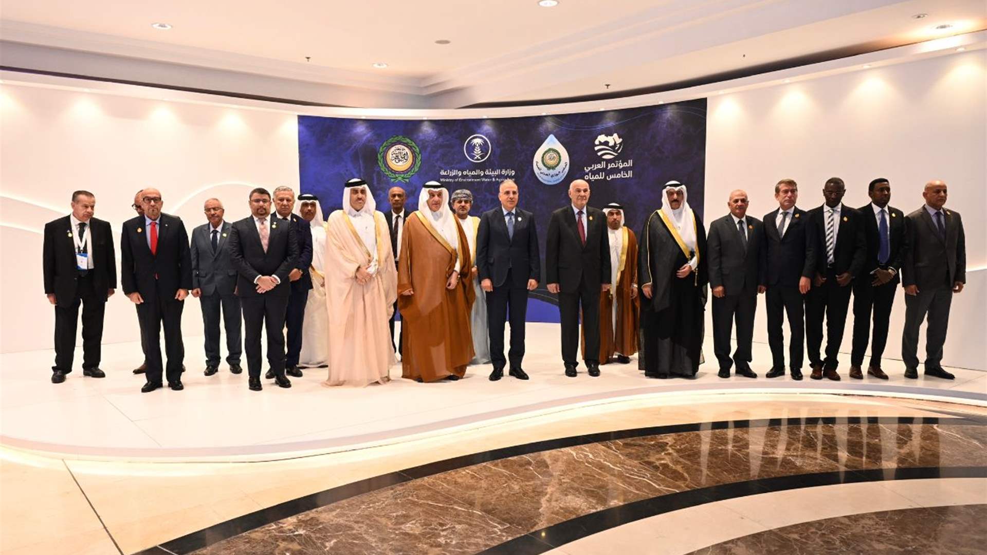 فياض يشارك في المؤتمر العربي الخامس للمياه في الرياض