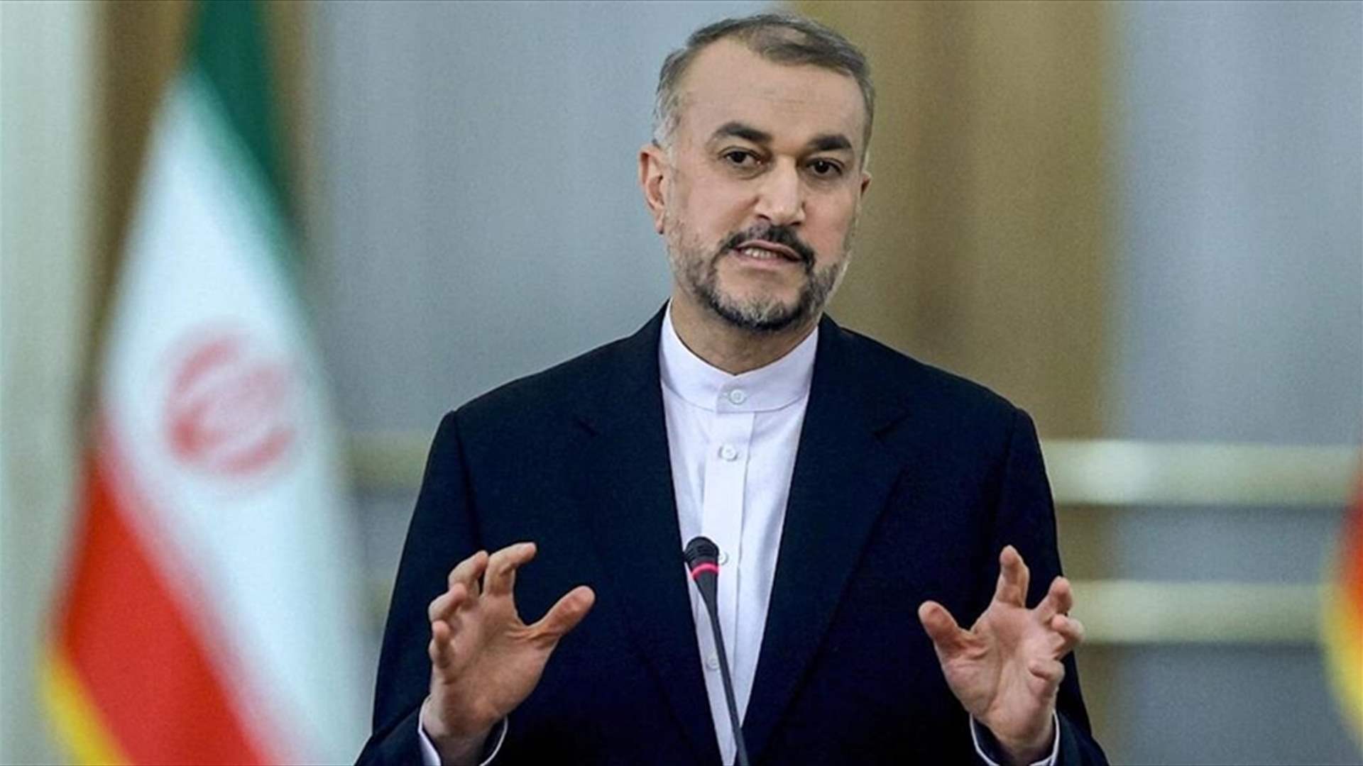عبد اللهيان: متواجدون في بيروت لإجراء محادثات مع السلطات العليا في لبنان بخصوص كيفية تحقق الأمن الأقصى في المنطقة