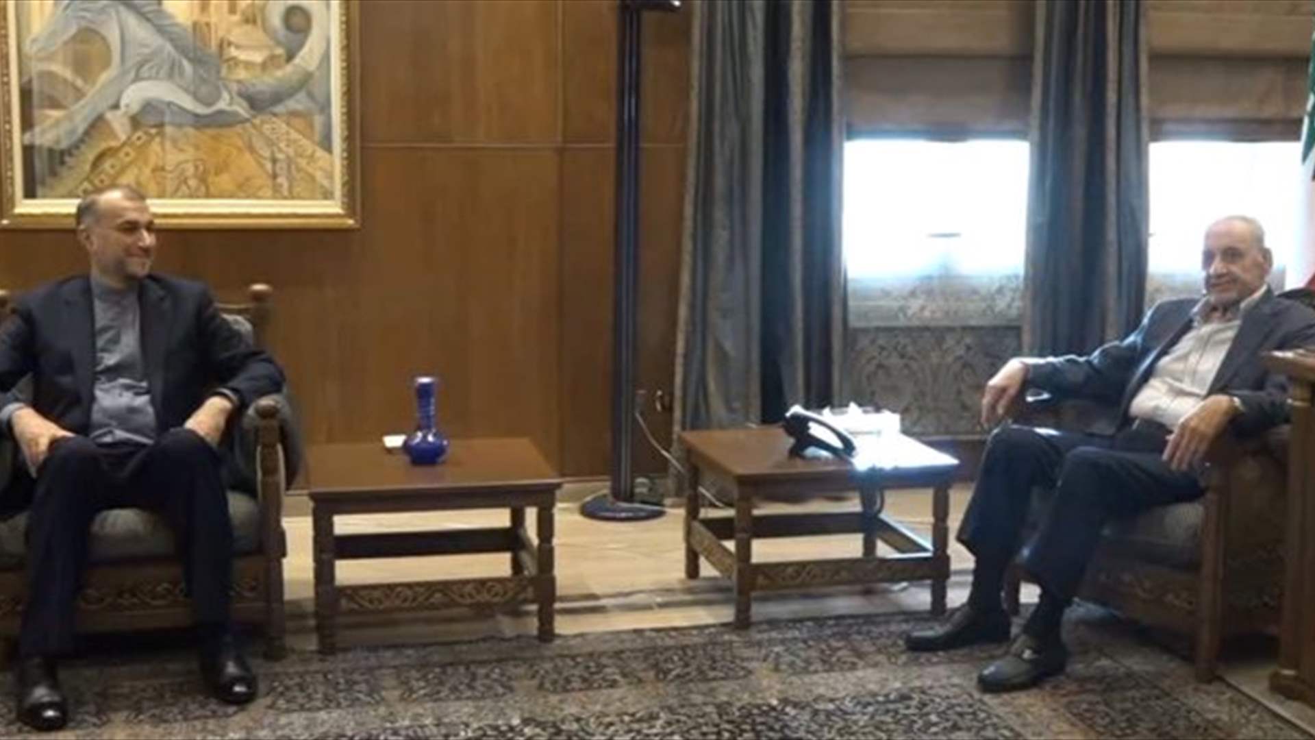 بري التقى عبد اللهيان...