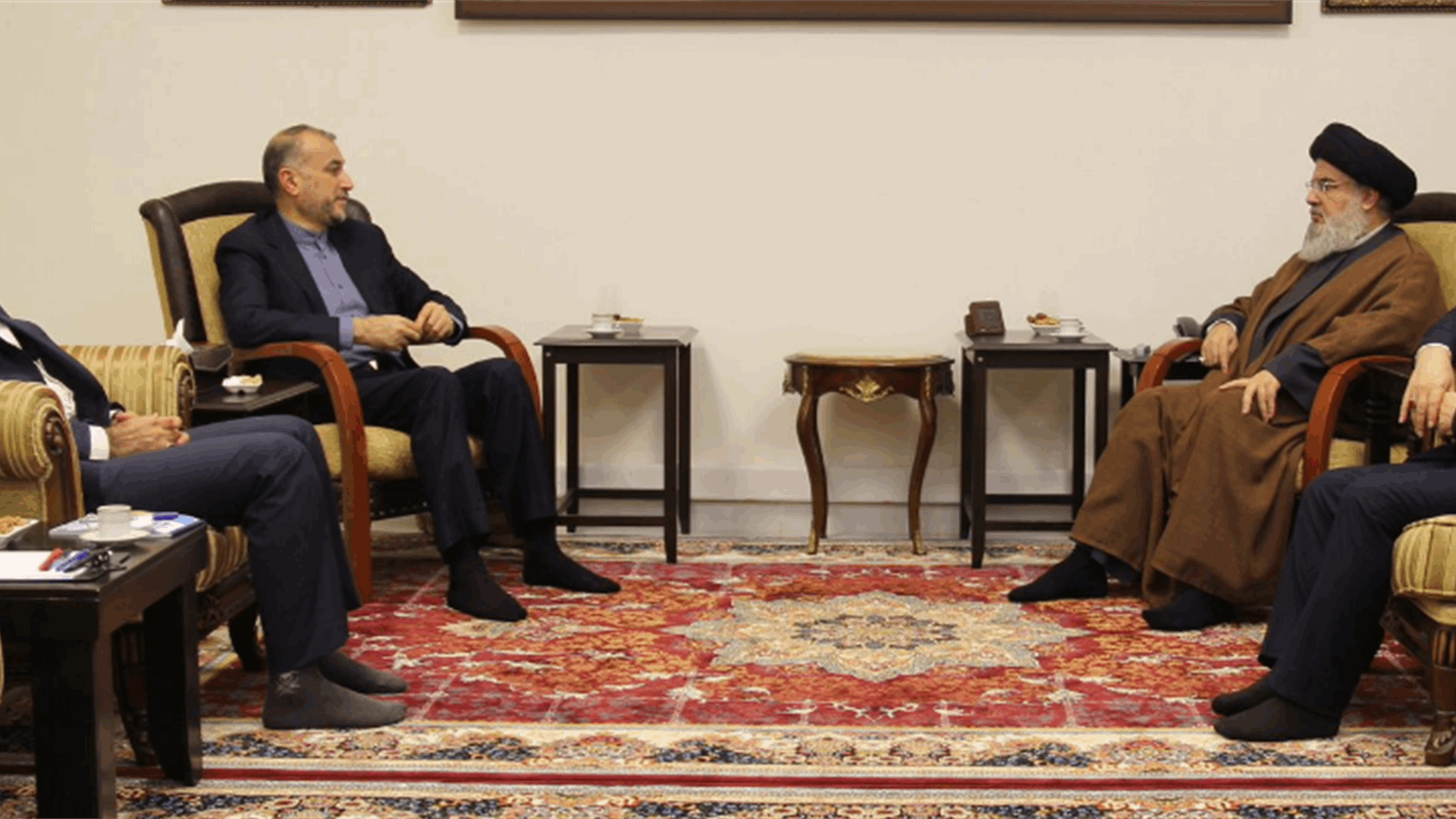 الاحتمالات القائمة حول مسار الأحداث في فلسطين ولبنان بين نصرالله وعبد اللهيان 