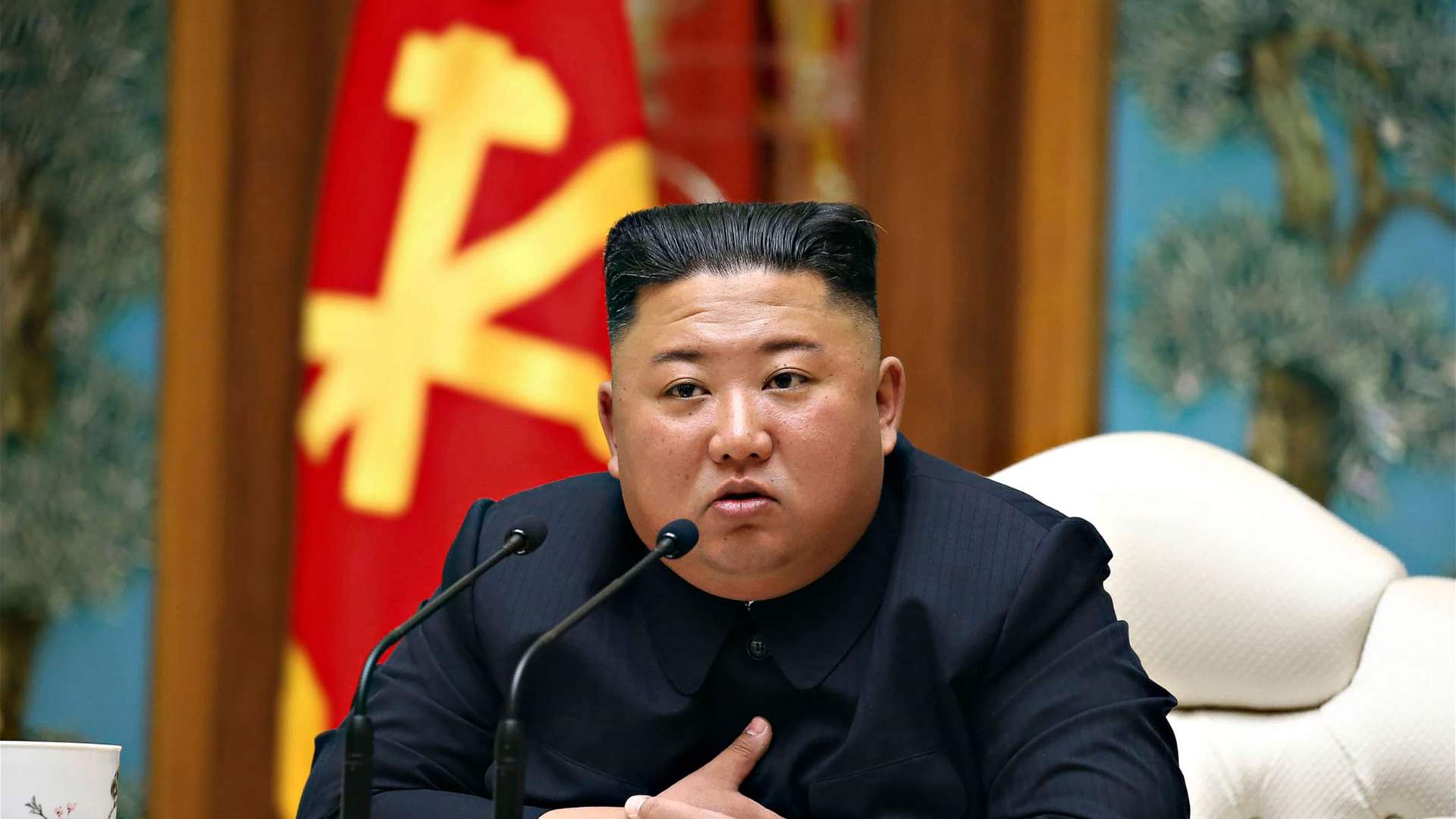 Kim Jong Un views spy satellite images of the US Pearl Harbor military base