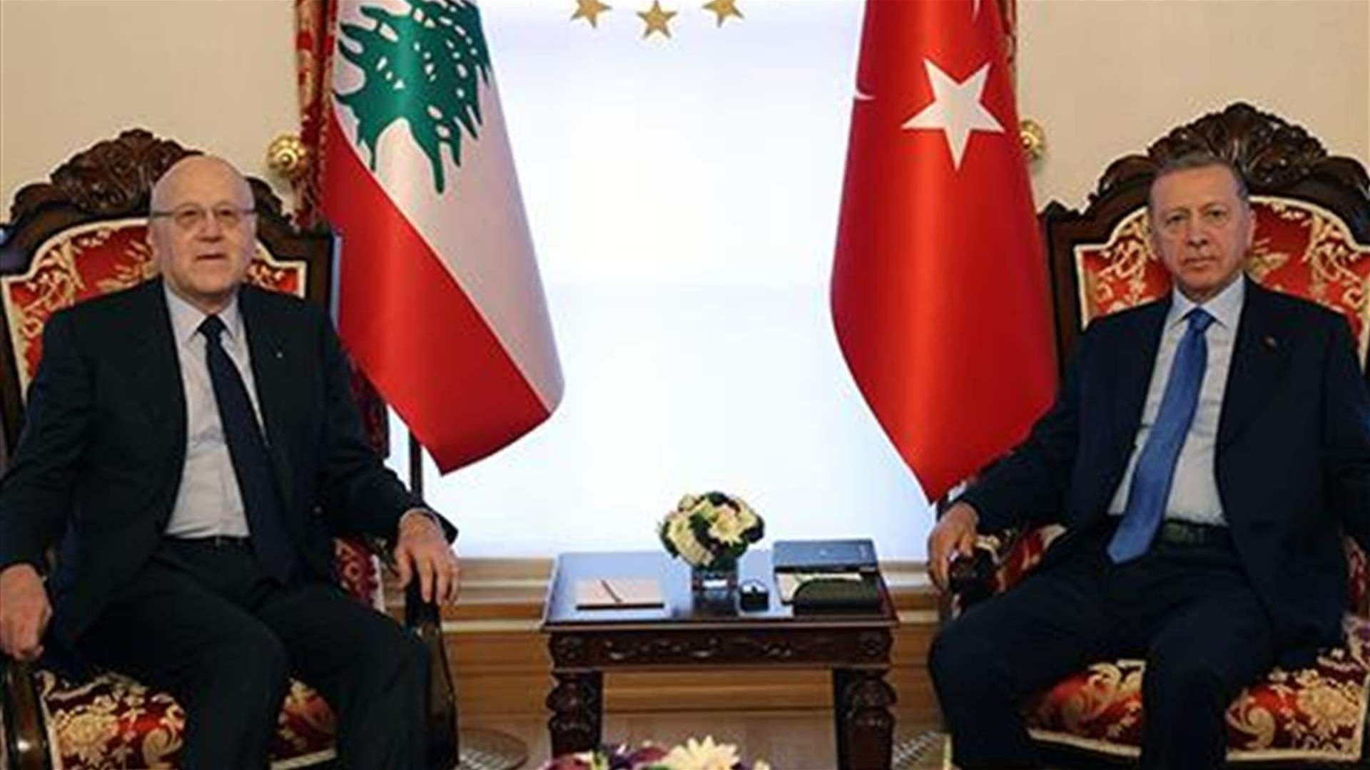 Turkey and Lebanon: Erdogan and Mikati discuss regional stability