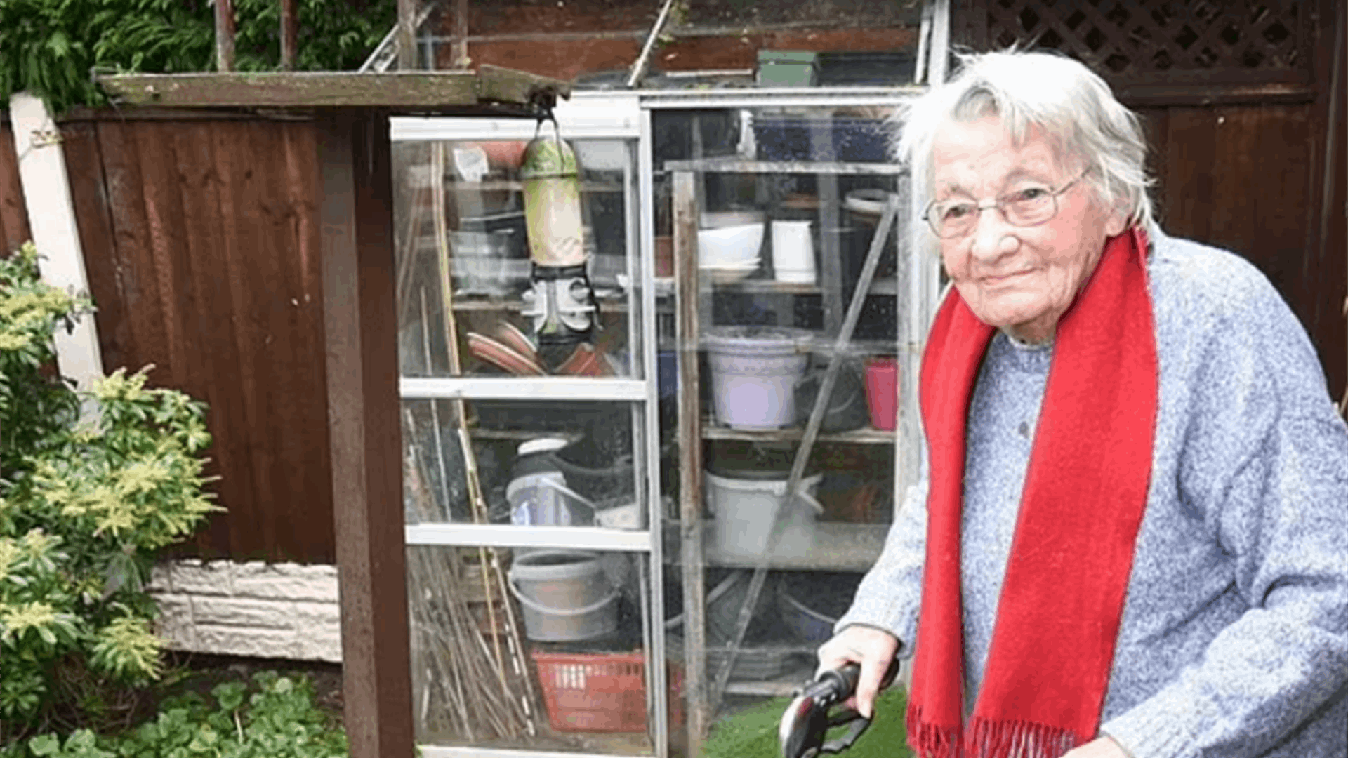 "أريد أن أعيش الى الـ100"... سيدة تسعينية تعيش في قلق دائم والسبب: إطعام الطيور؟!