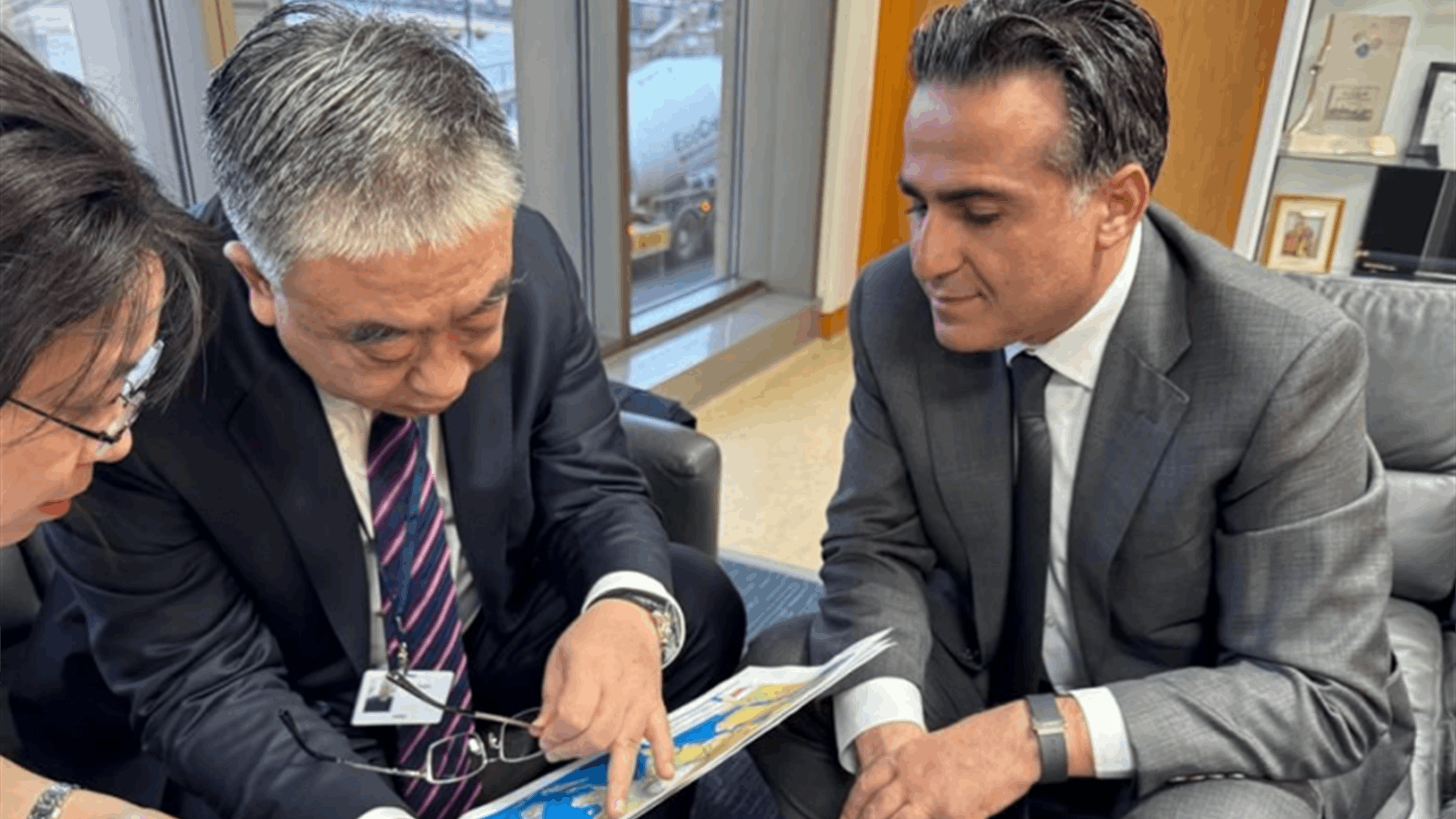 حمية التقى رئيس الوفد الصيني على هامش اجتماعات المنظمة البحرية الدولية: على أتم الاستعداد لتعزيز التعاون في قطاعي المرافئ والنقل البحري