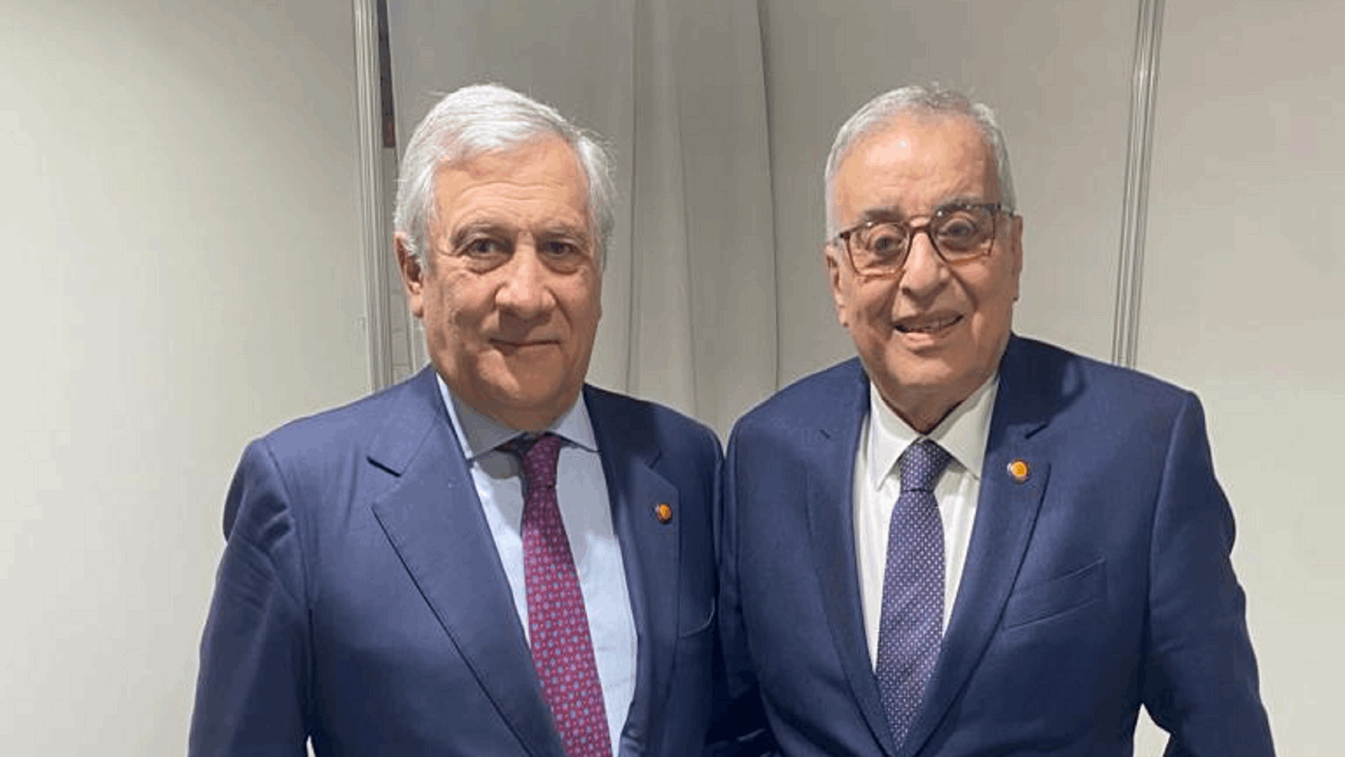 بو حبيب التقى نظيره الإيطالي 