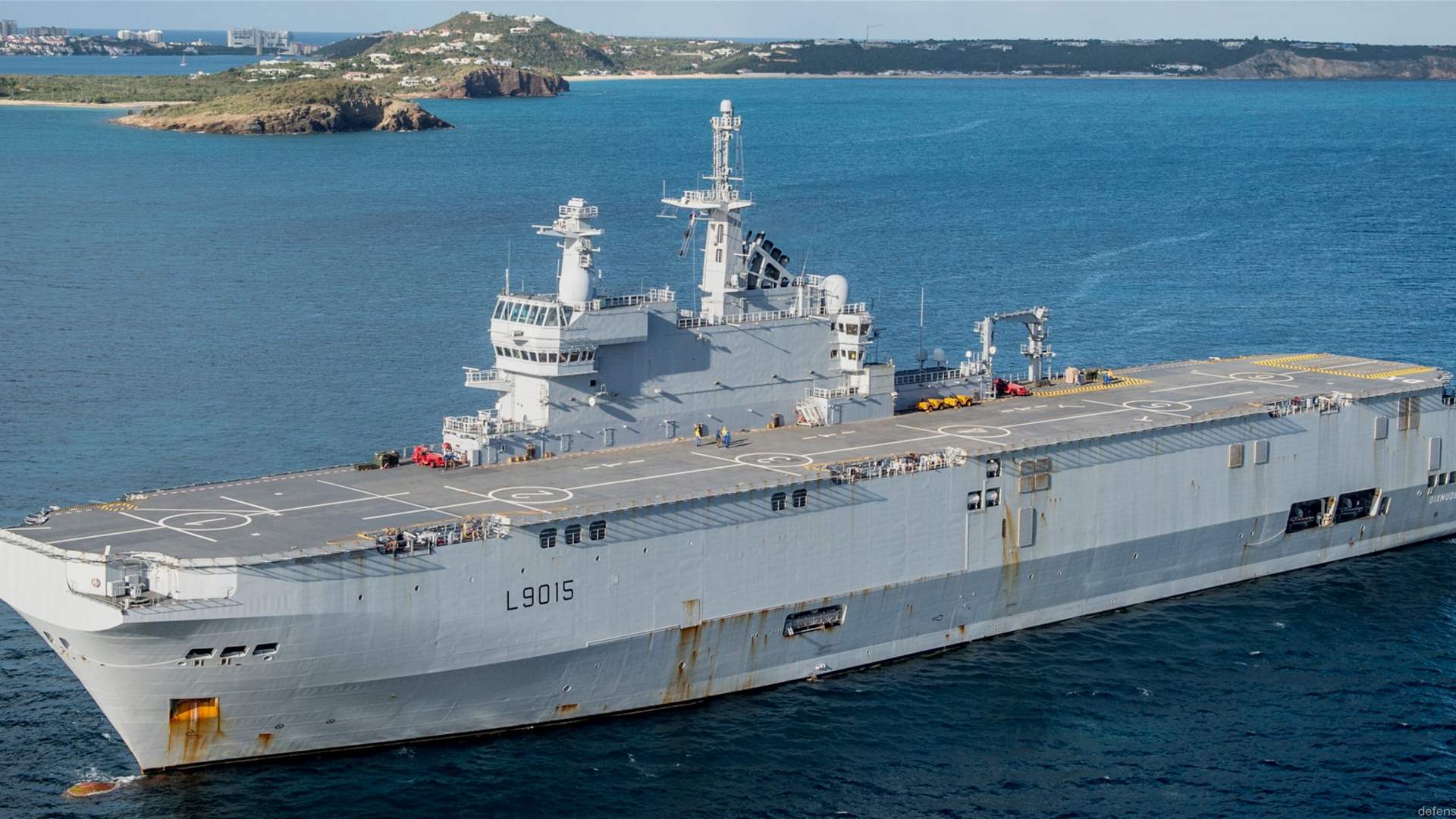 French navy ship arrives in Egypt to treat Gaza wounded