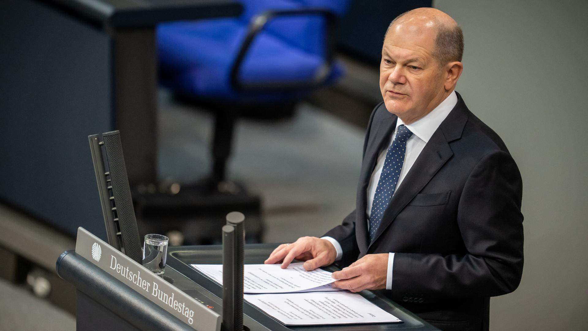 Scholz: Ukraine support of &#39;existential importance&#39; to Europe