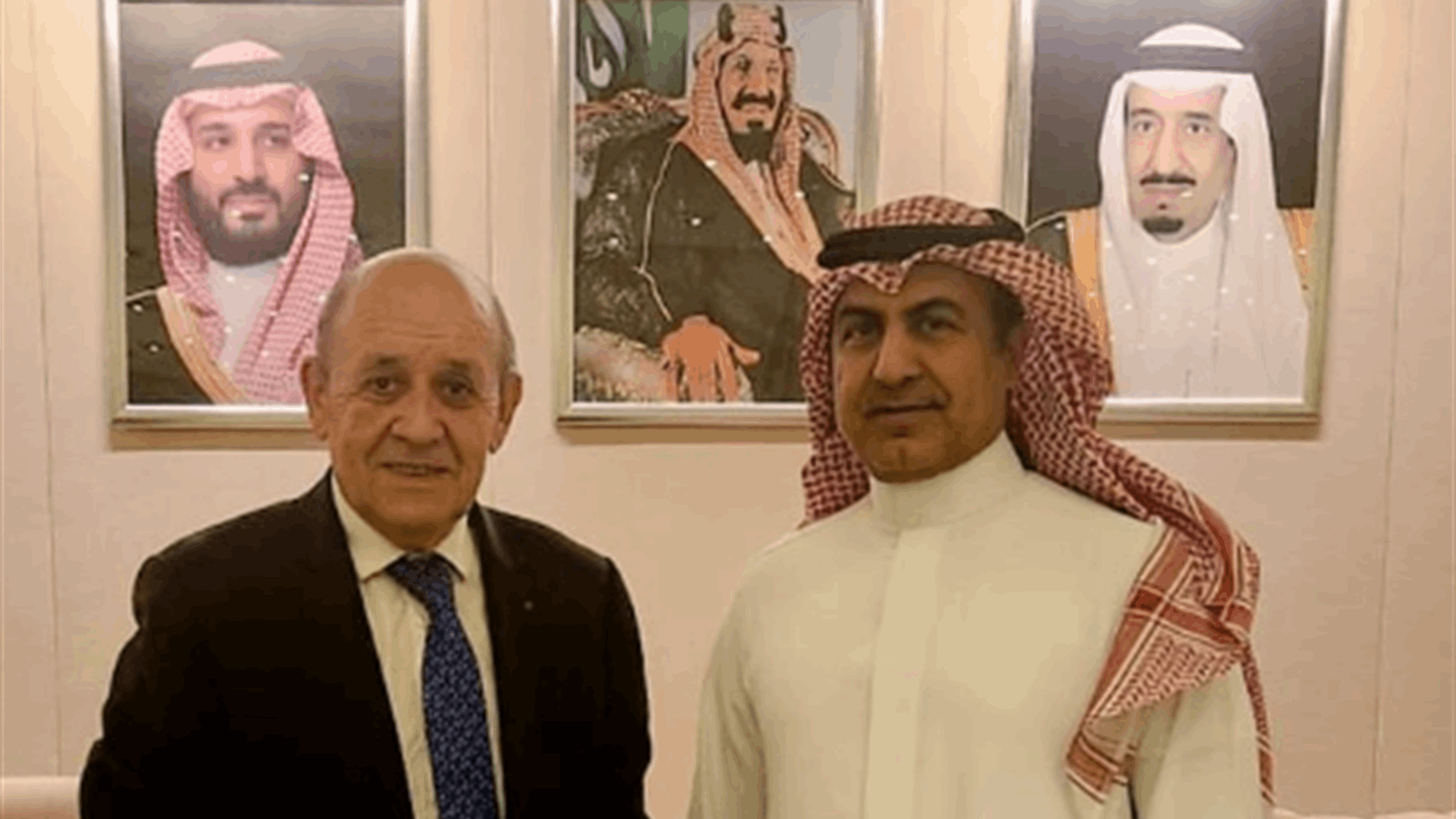 لقاء بين العلولا ولودريان في الرياض: العمل لاستقرار وأمان لبنان وضمان سرعة انتخاب رئيس