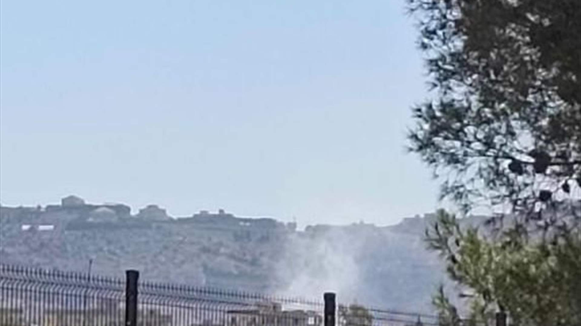 الجيش الإسرائيليّ أطلق قذيفة مدفعية على محيط تلة الراهب مقابل أطراف عيتا الشعب ورامية