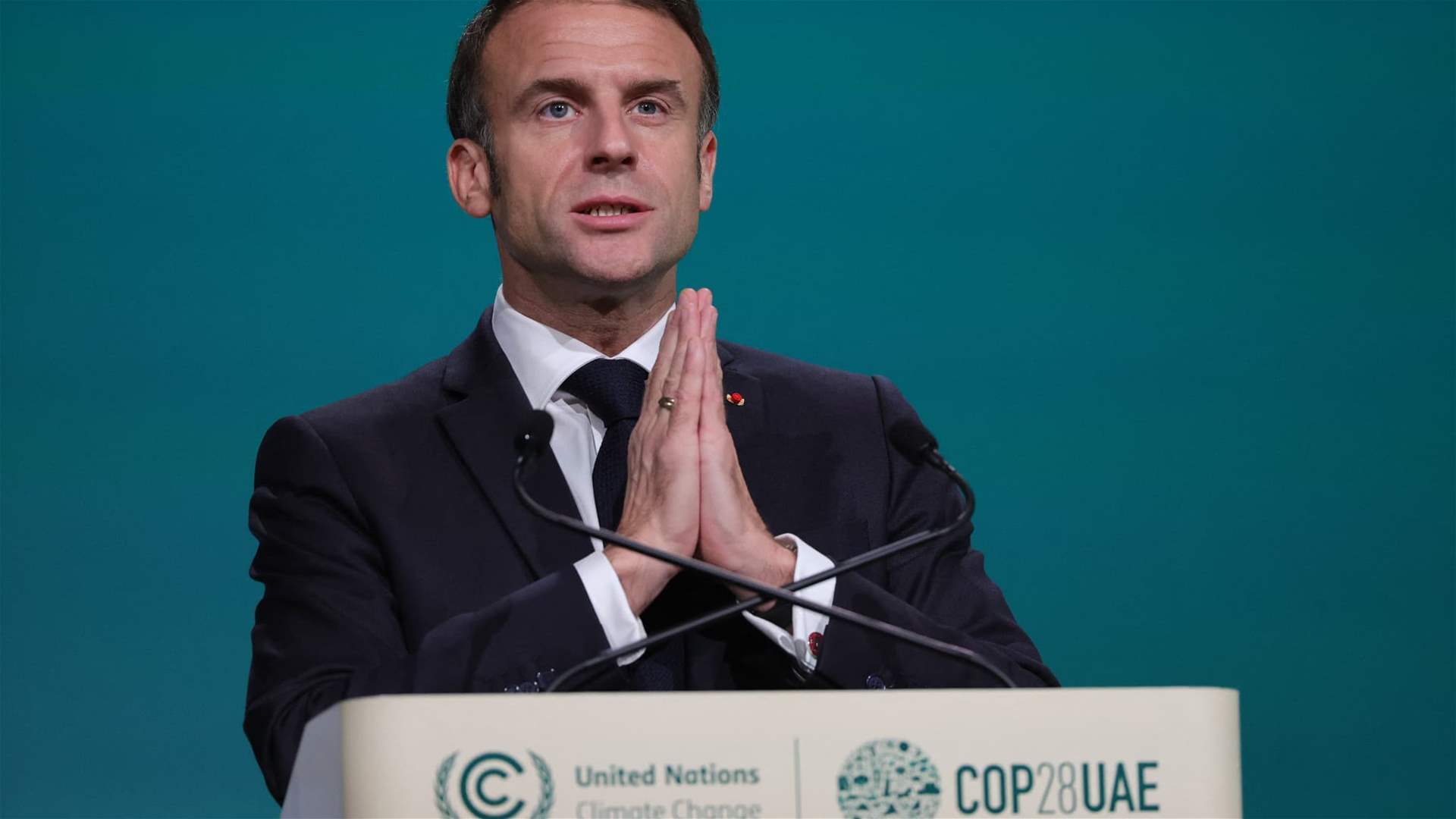 At COP28, Macron calls on G7 nations to stop using coal before 2030 