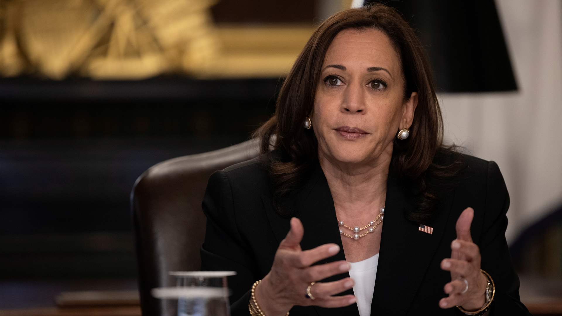 Harris says US will not permit forced relocation of Palestinians from Gaza
