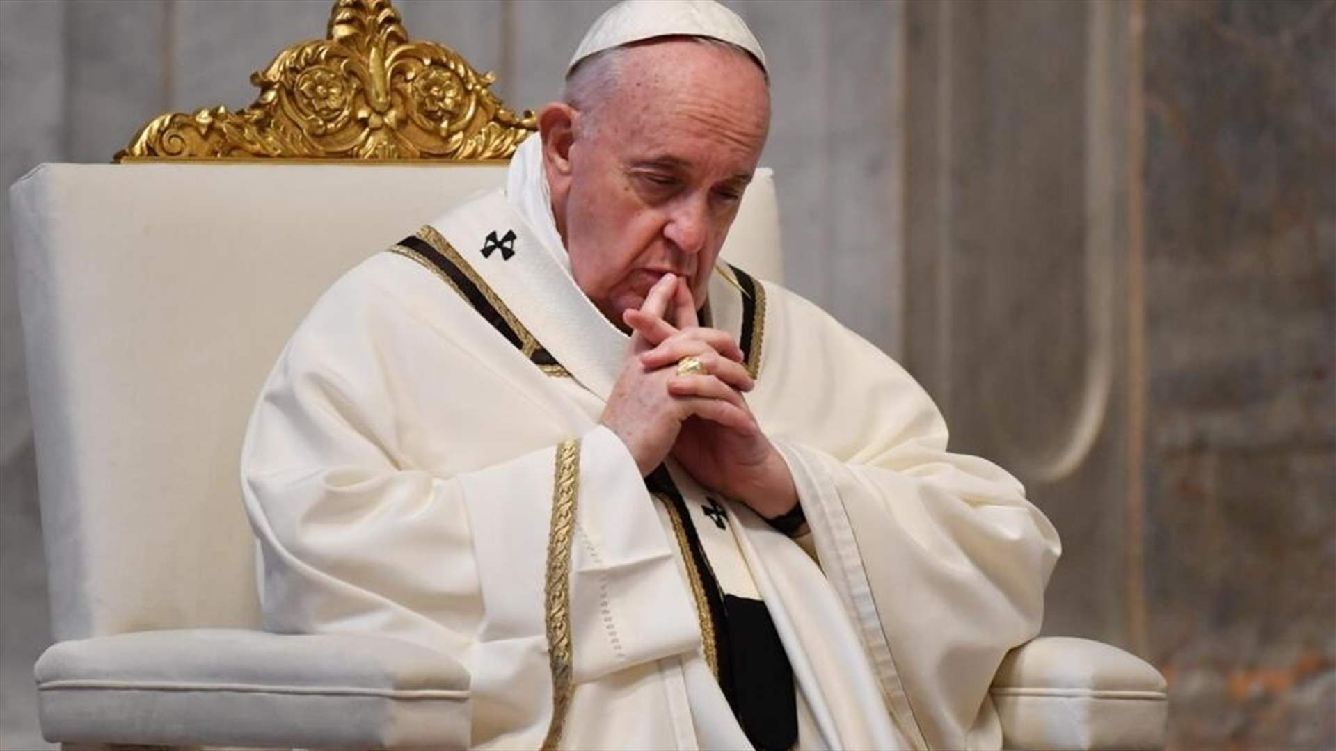 البابا فرنسيس يأسف لانتهاء الهدنة في غزة ويأمل بتجديدها &quot;في أقرب وقت&quot;