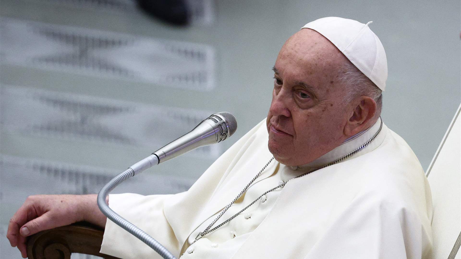Pope Francis regrets the end of the truce in Gaza and hopes to renew it &quot;as soon as possible&quot;