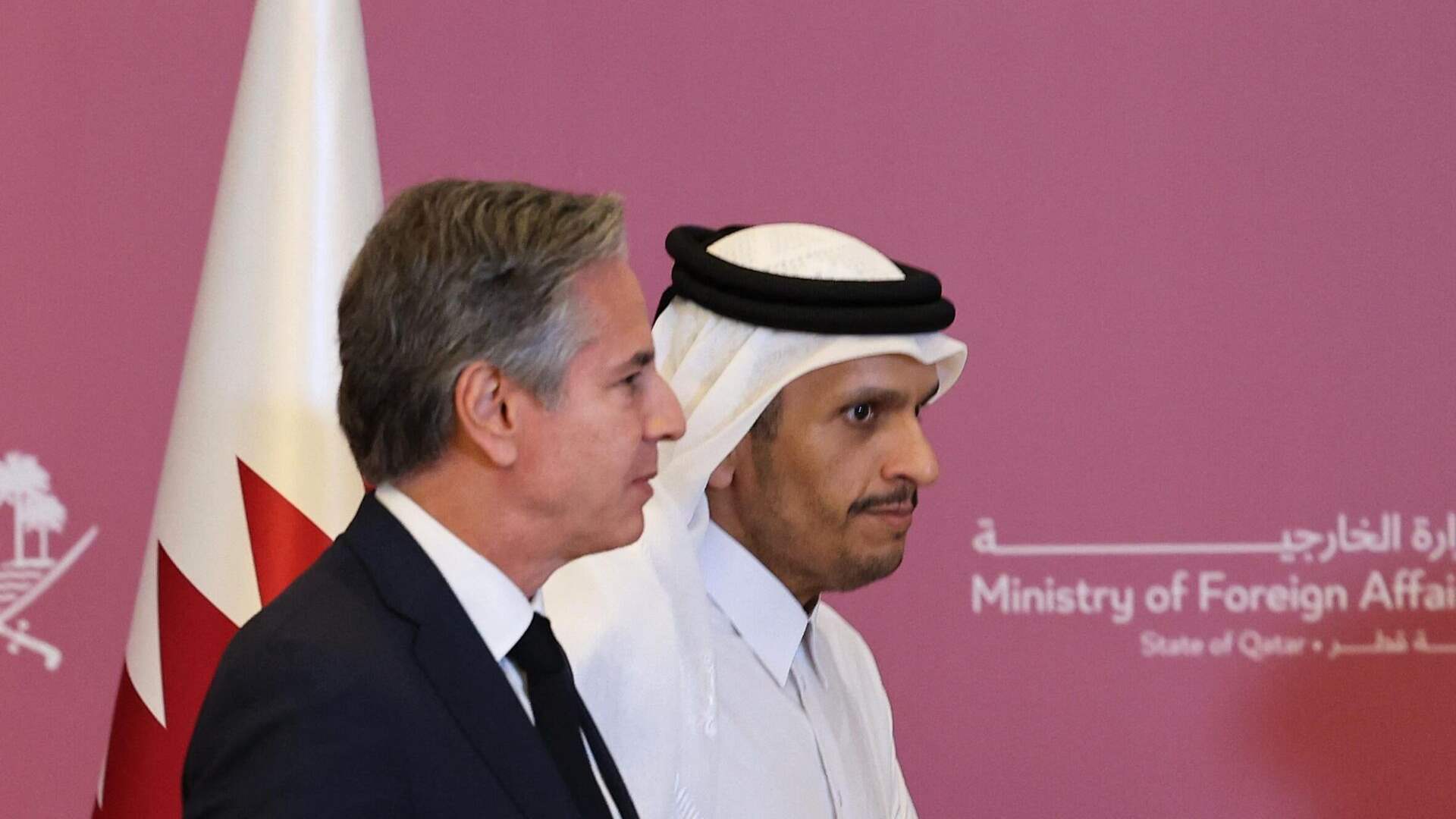 اتصال بين بلينكن ووزير الخارجية القطري حول الوضع في غزة... وهذا ما تم التأكيد عليه