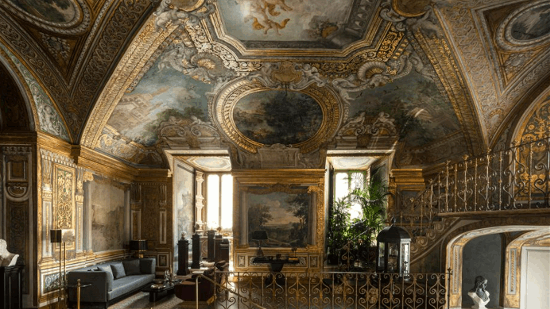 قصر تاريخي مذهل يفتح أبوابه للضيوف الذين يبيتون في روما بكلفة ضخمة... اكتشفوا Palazzo Vilòn!