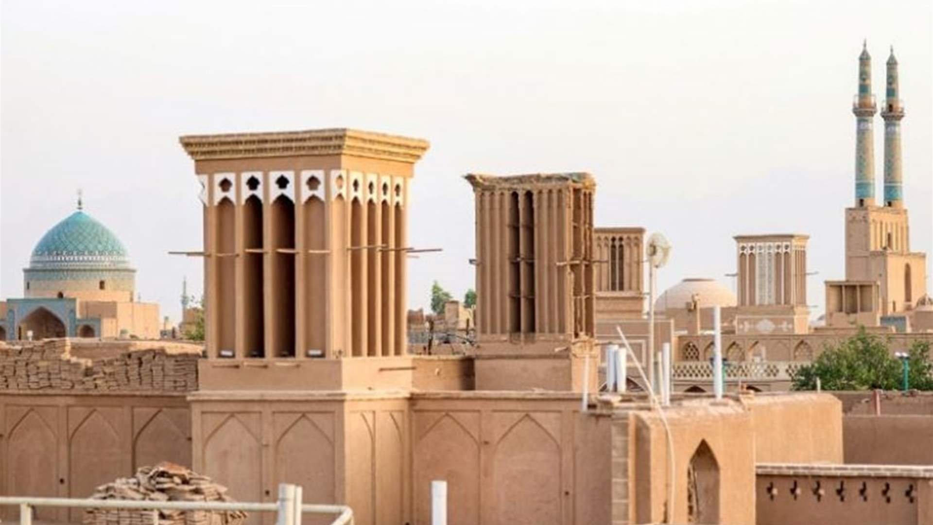 أبراج الرياح... سلاح مدينة أثرية إيرانية لمواجهة الحر