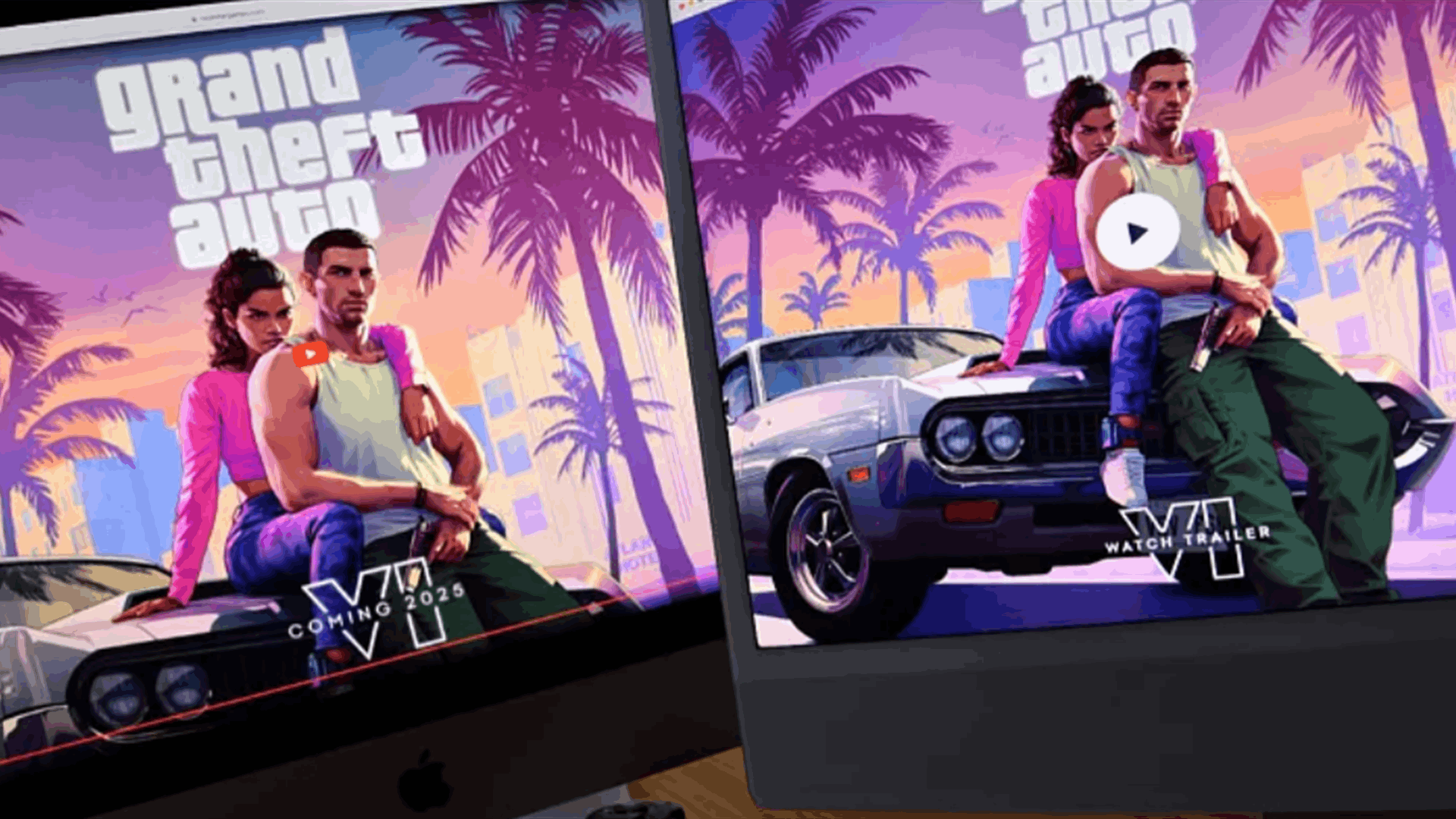 عدد مُشاهَدات إعلان &quot;جي تي إيه 6&quot; تخطى المئة مليون