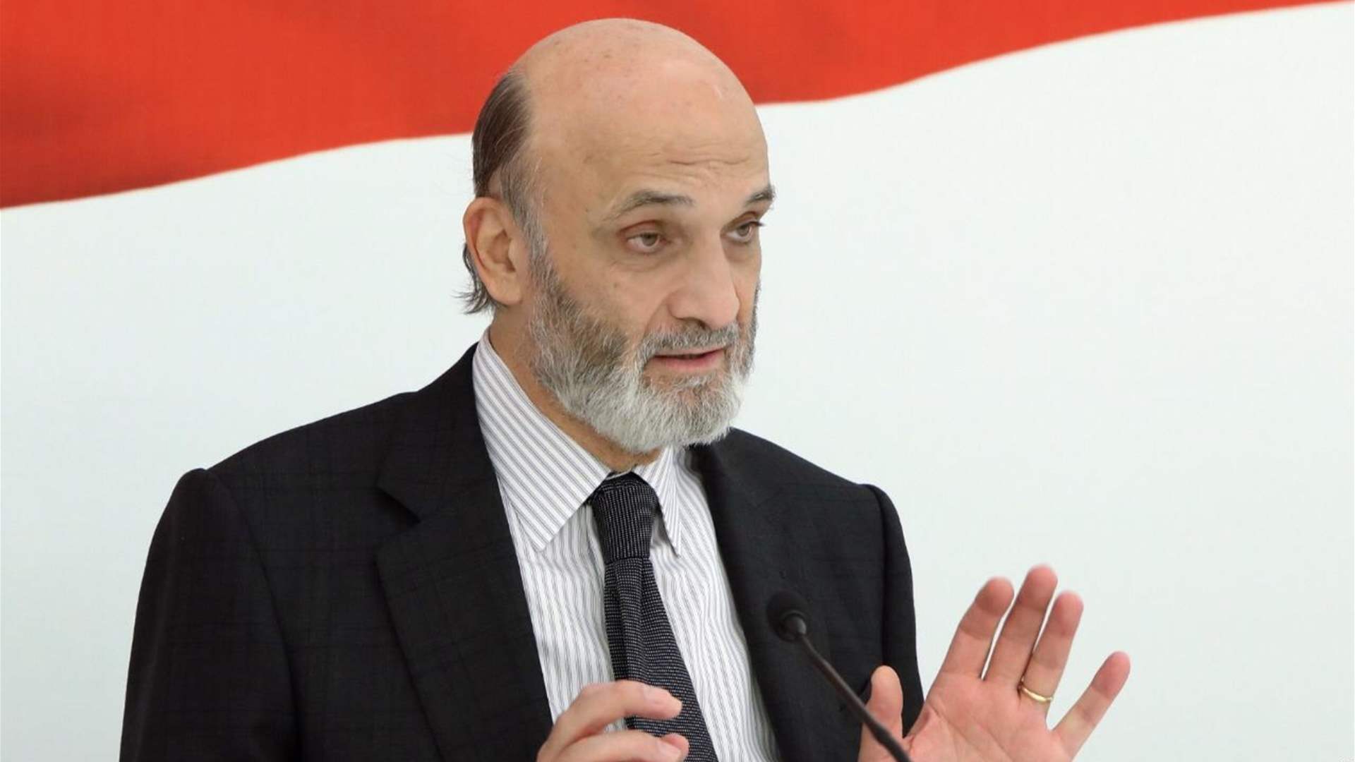 Samir Geagea: The Lebanese Forces party supports the Army Commander&#39;s extension
