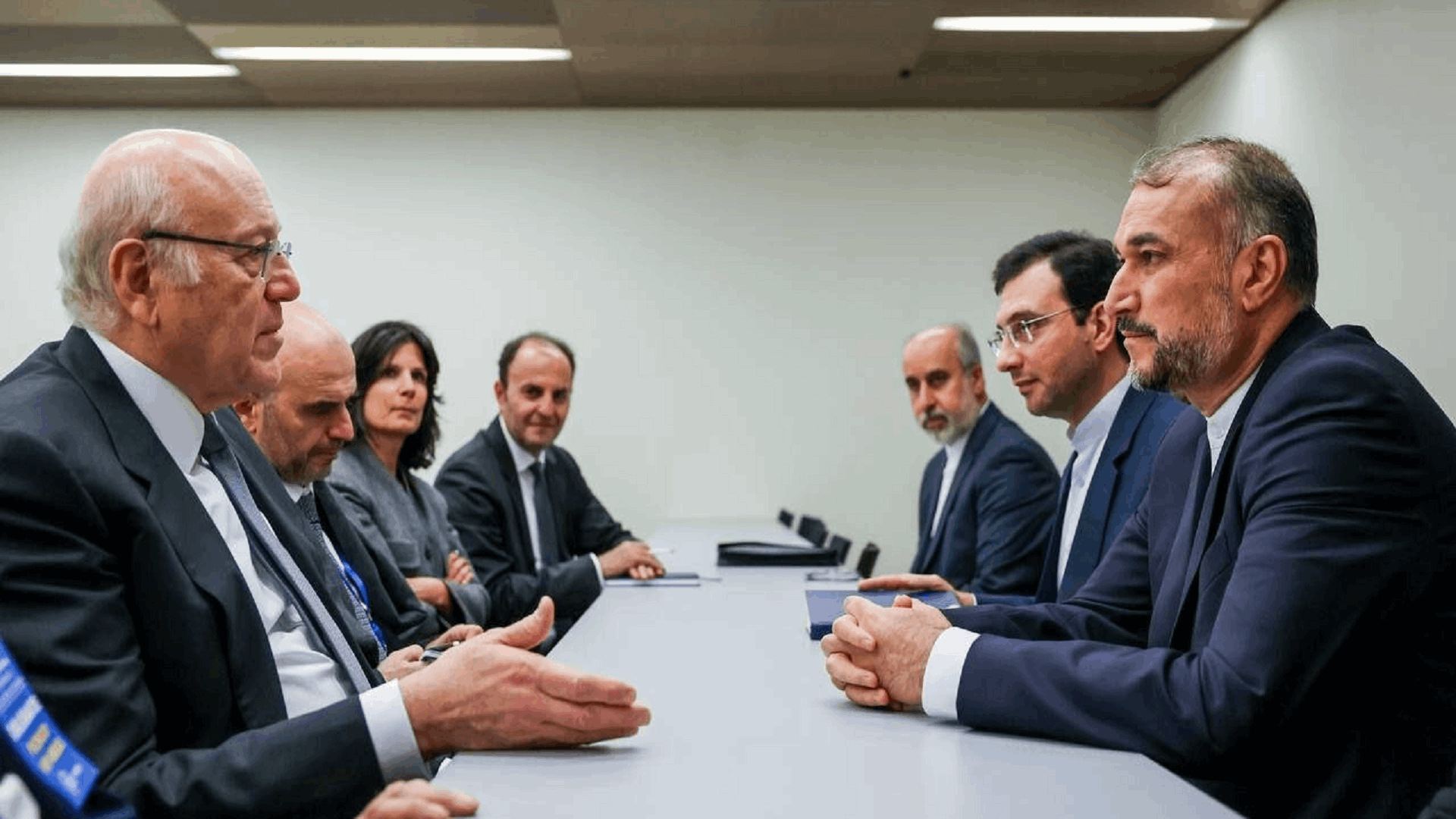 ميقاتي التقى وزراء خارجية فلسطين وإيران والأردن على هامش المنتدى العالمي للاجئين في جنيف