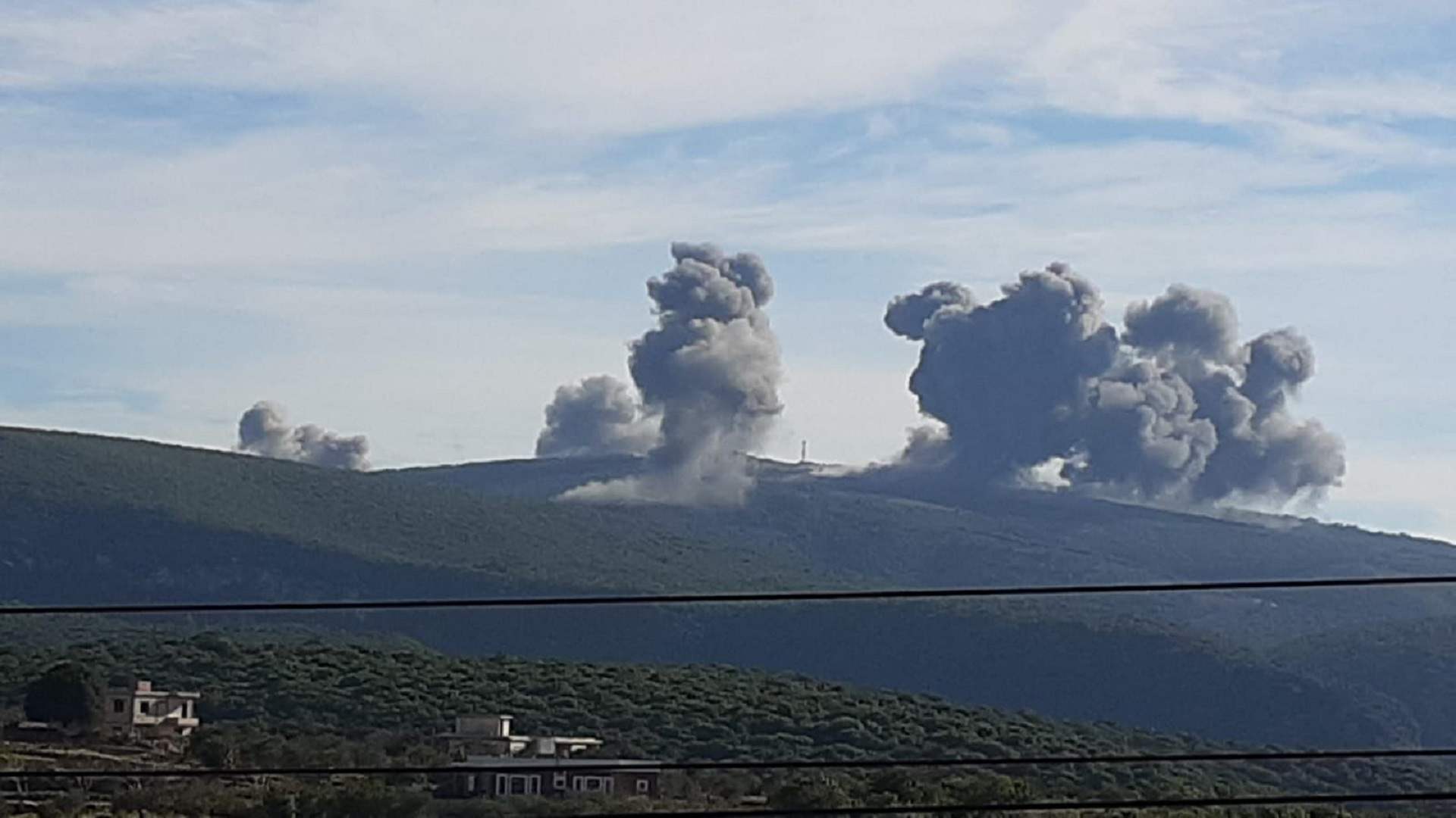 LBCI Sources: Eight Israeli army raids hit forested areas in southern Lebanon