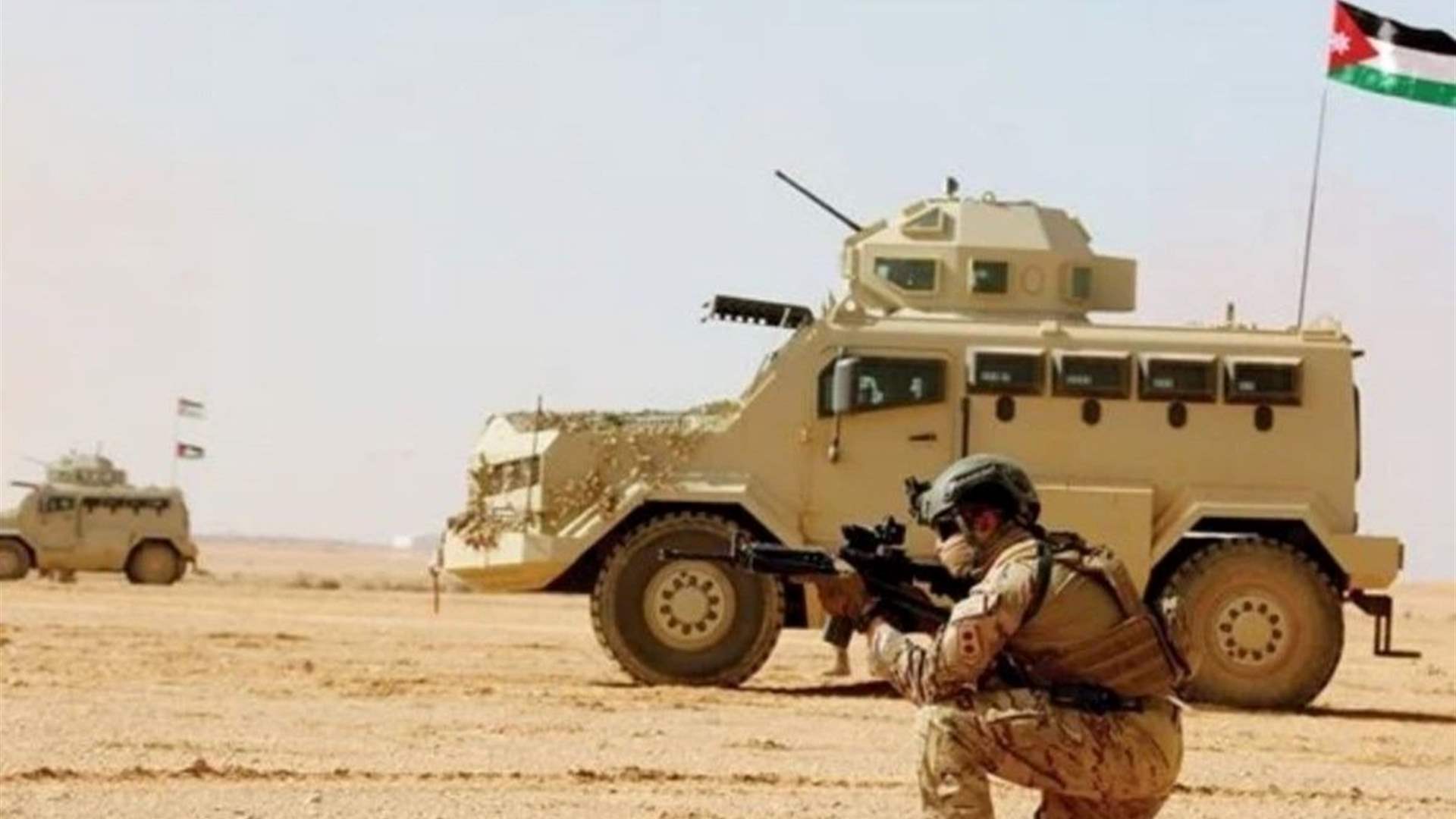 Jordanian army: Injuries among border guard forces in clashes on border with Syria 