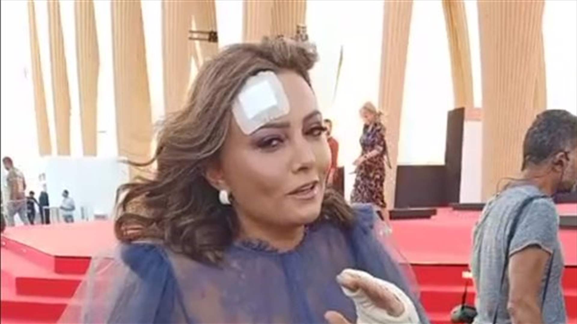 إصابة جديدة لبشرى في مهرجان الجونة... إليكم التفاصيل