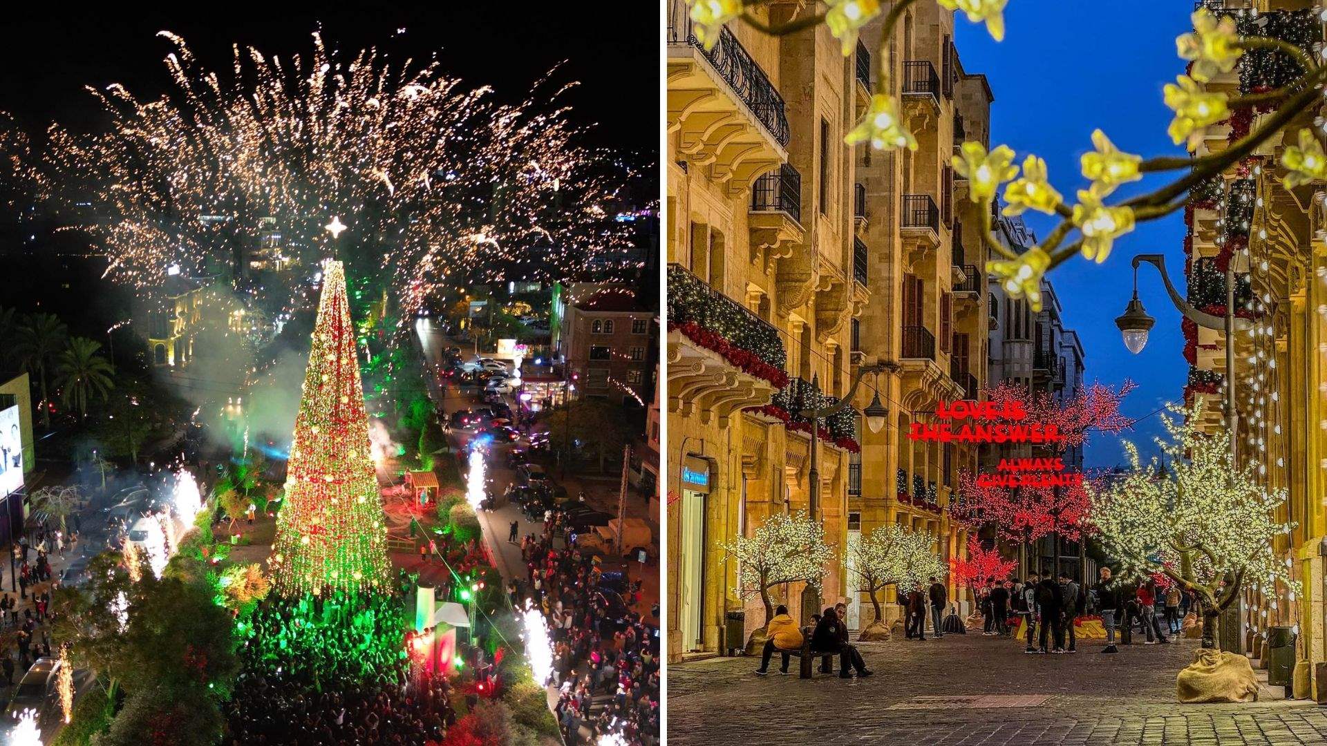 Joyful &#39;defiance&#39;: A festive rebellion &#39;unfolds&#39; in Lebanon, showcasing holiday spirit amid southern conflict