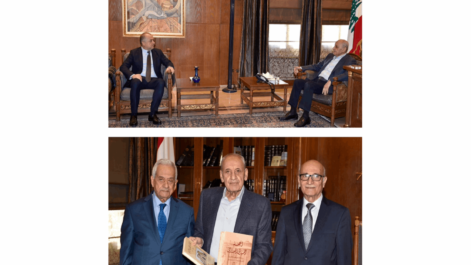سلسلة استقبالات لبري... بو صعب: وزير الدفاع موجود في وزارته وهو عضو في الحكومة مثله مثل رئيسها