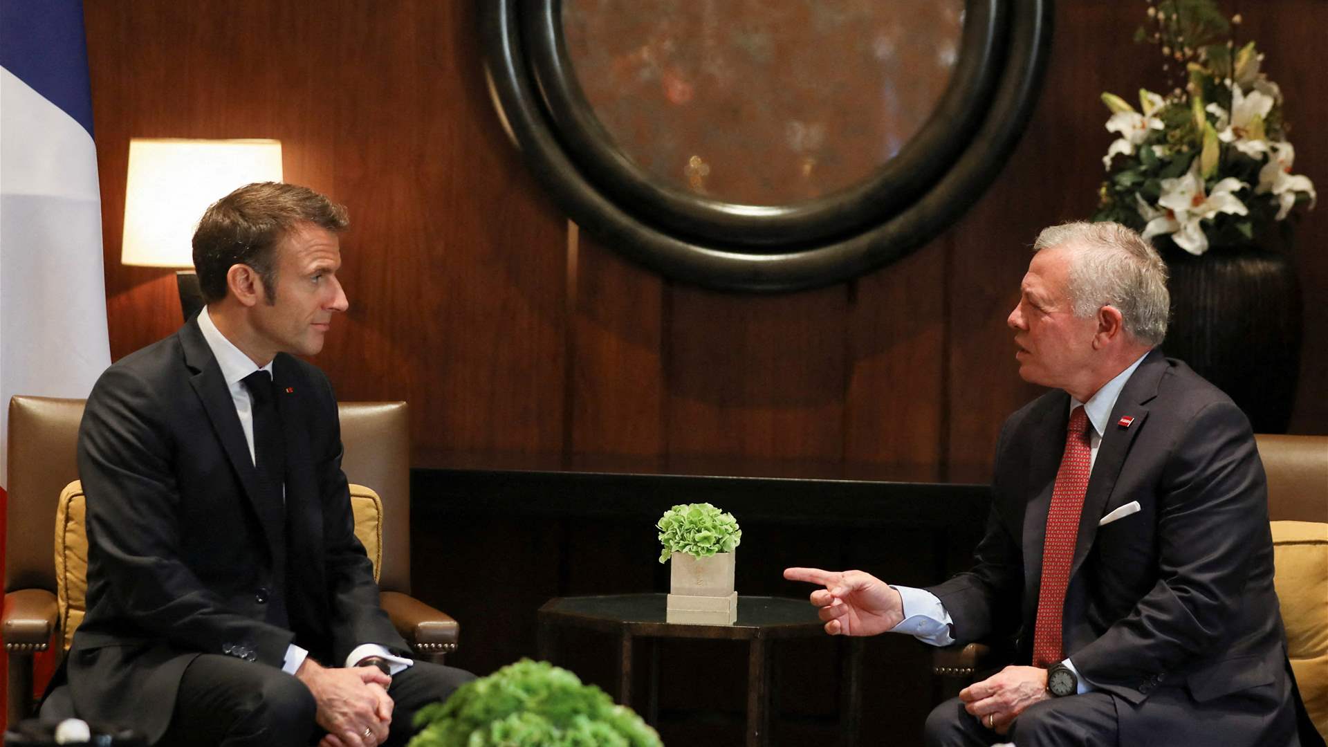 Macron in Jordan to show commitment to &quot;fighting terrorism&quot;
