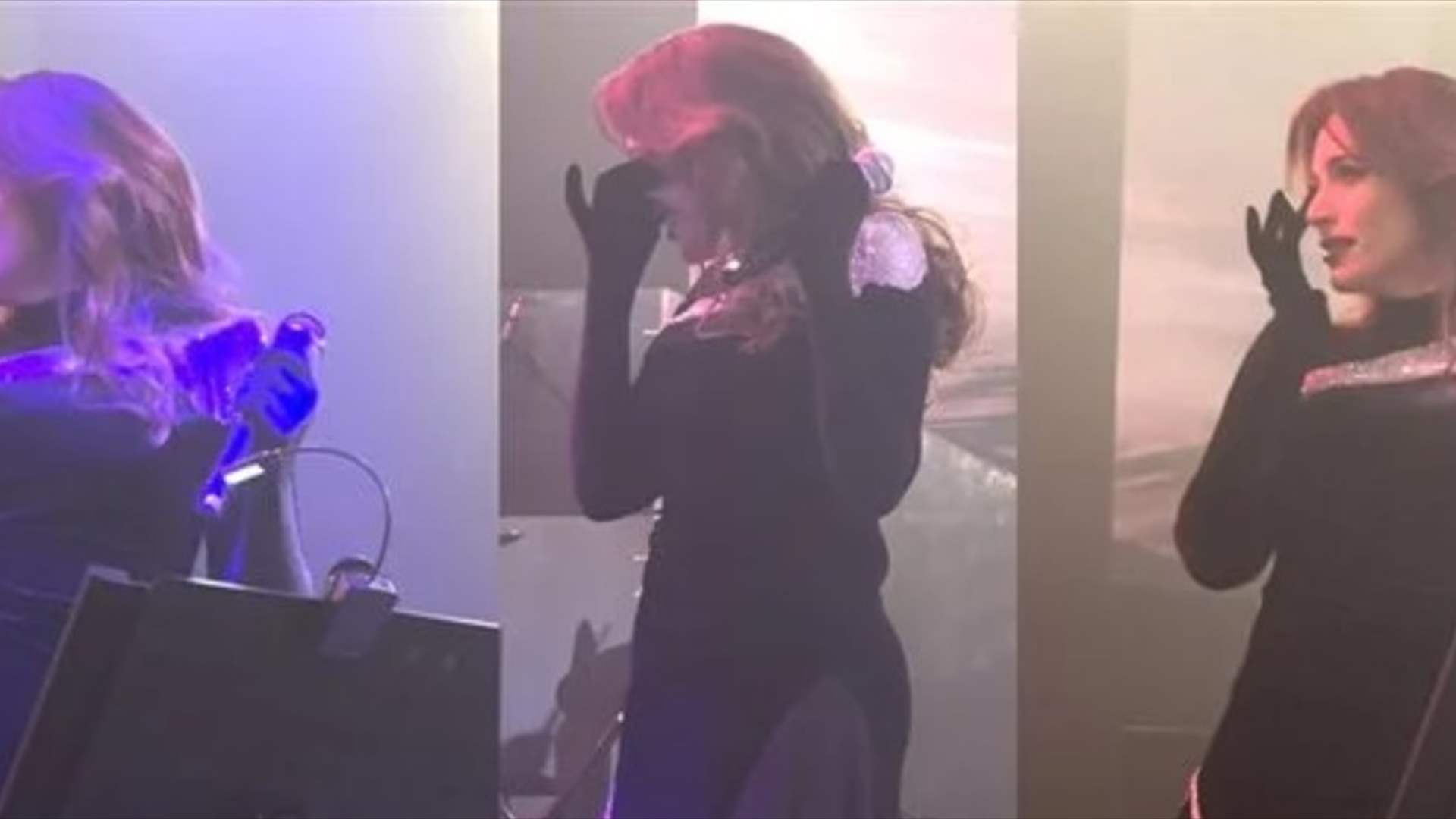 عبير نعمة تبكي على المسرح مُعلنةً طلاقها رسمياً: "صعبة شيلك من قلبي" (فيديو) 