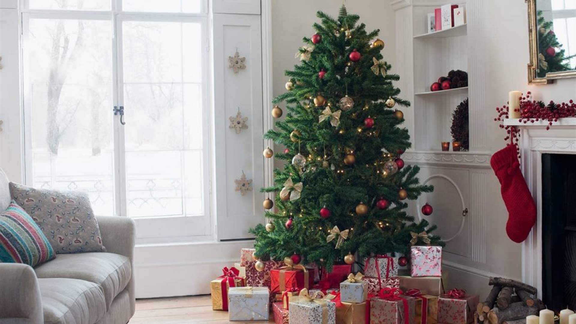 استيقظ الوالدان على صوتٍ غريب... مفاجأة غير متوقعة تحت شجرة الميلاد في المنزل! (صورة)
