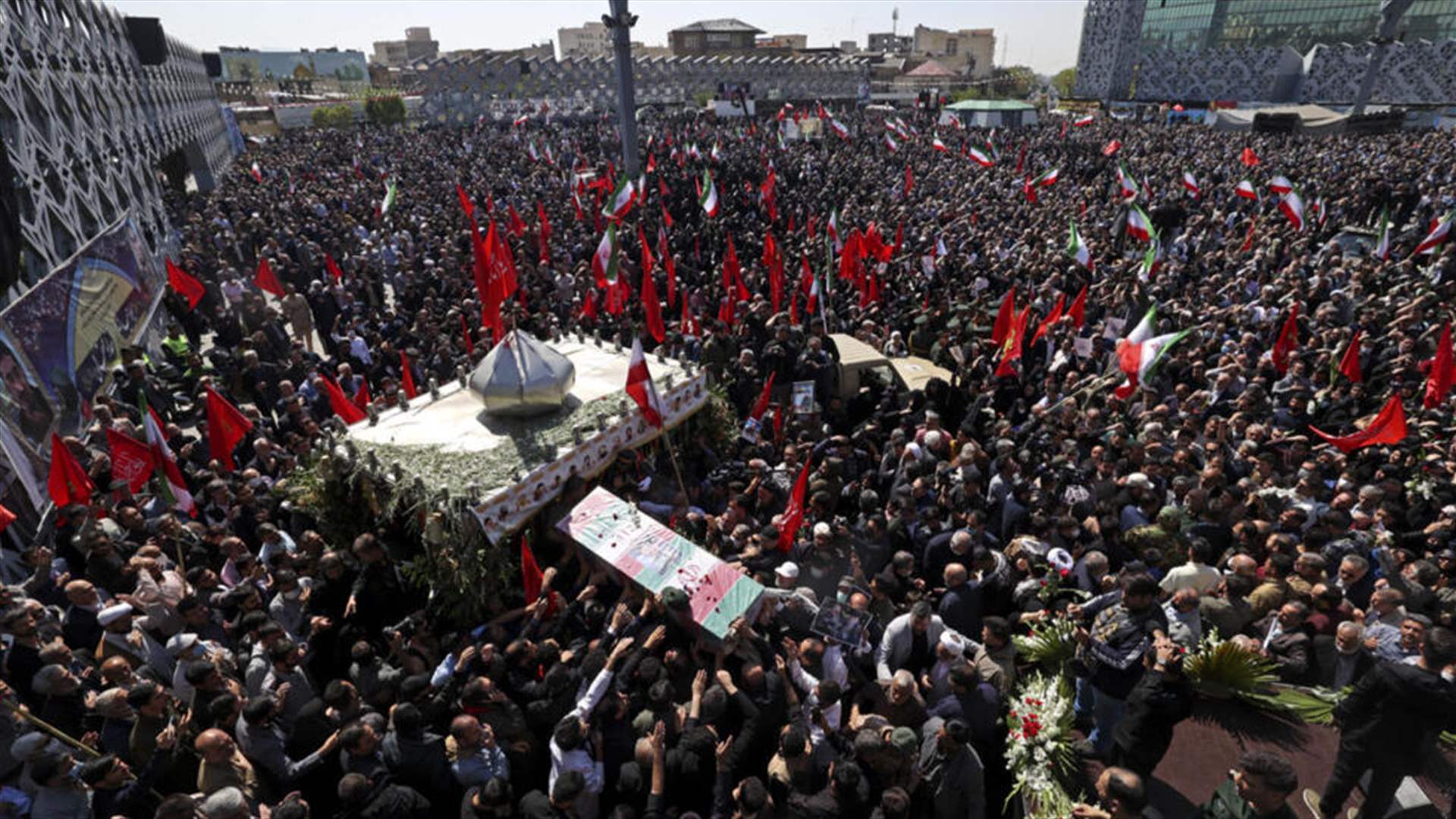 طهران تودّع قياديا في الحرس الثوري قُتل بضربة إسرائيلية في سوريا